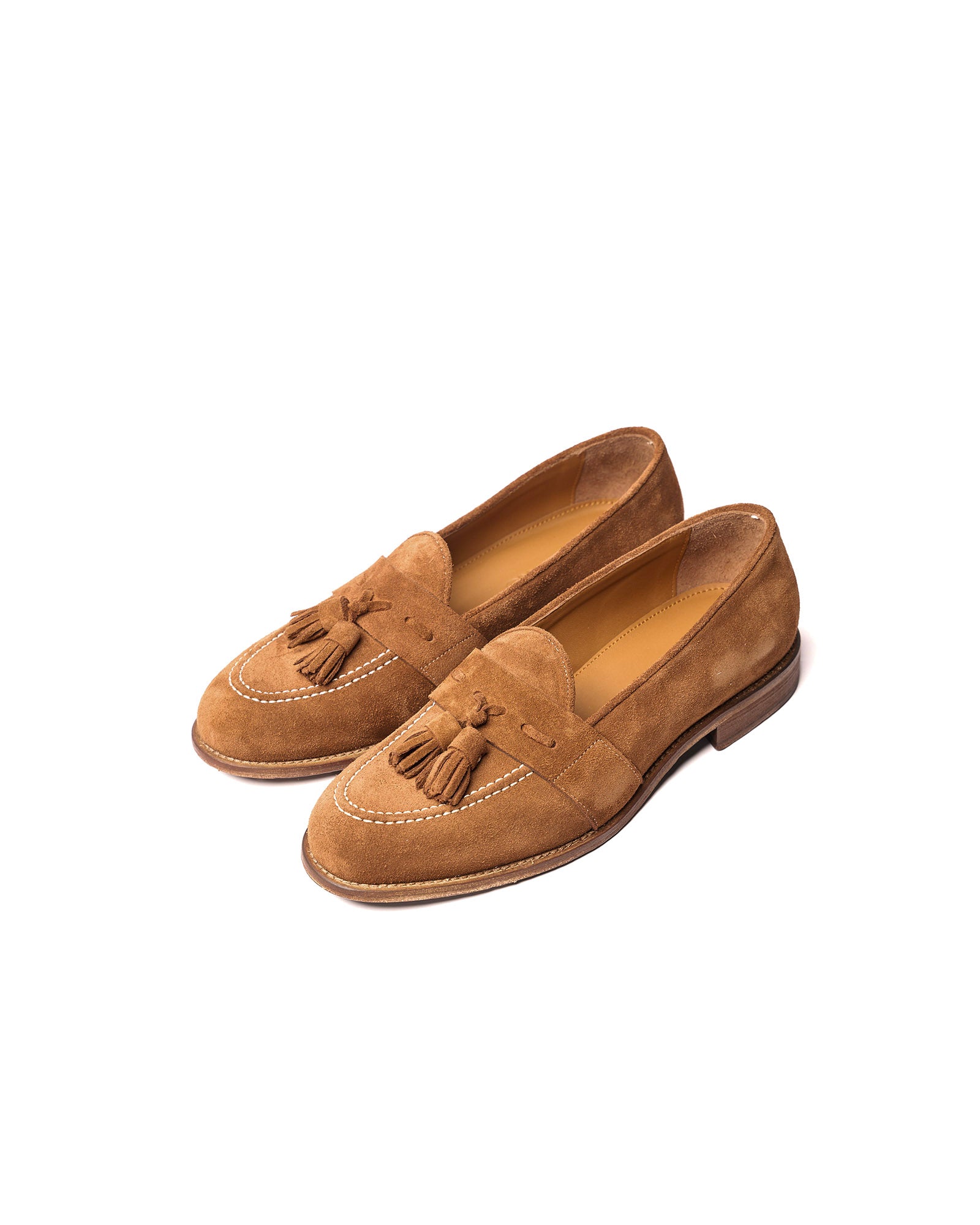 Black Leather Tassel Loafer