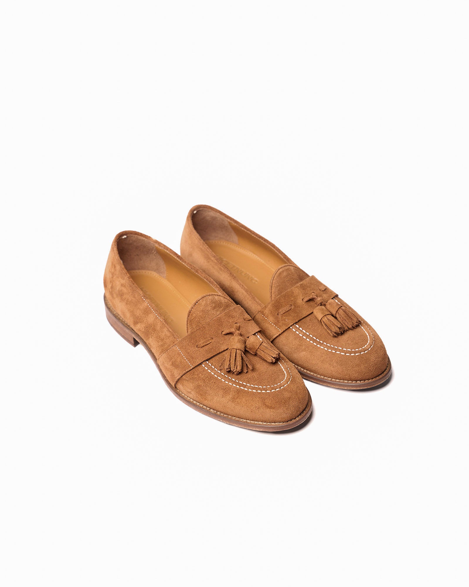 Black Leather Tassel Loafer
