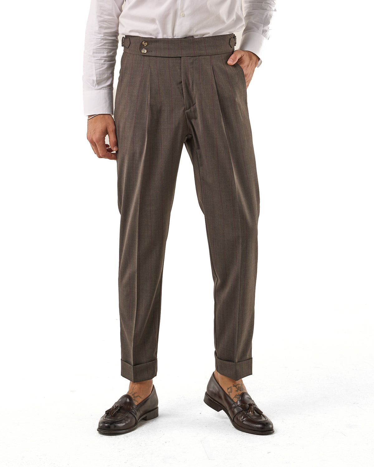 Pantalones Amaranth Florence con corpiño redondo
