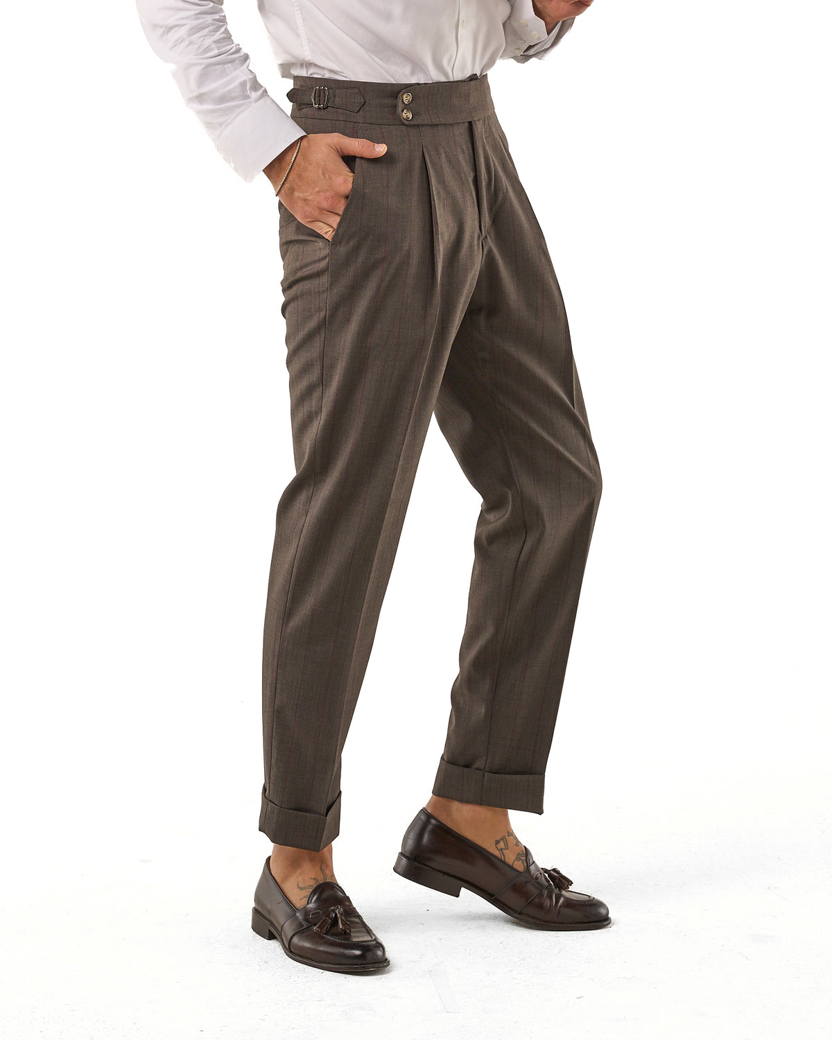 Pantalones Amaranth Florence con corpiño redondo