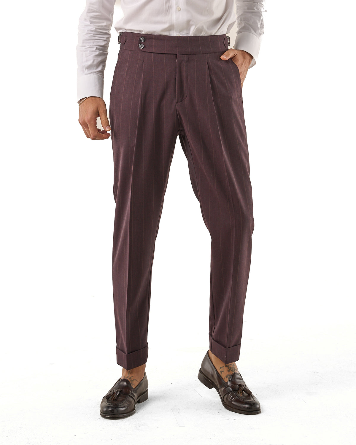 Pantalones Amaranth Florence con corpiño redondo