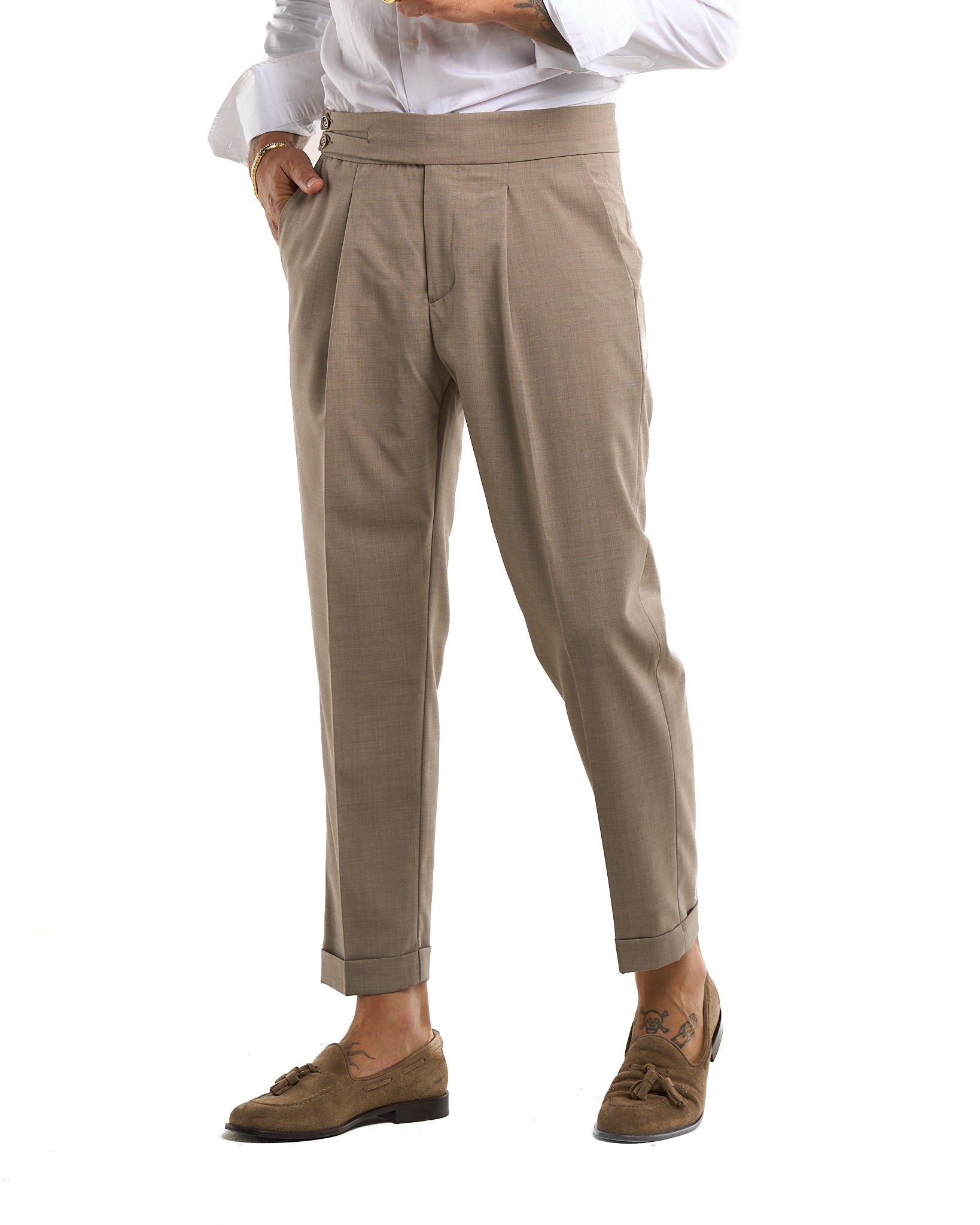 Pantalone Biforcato Sabbia Skiatos