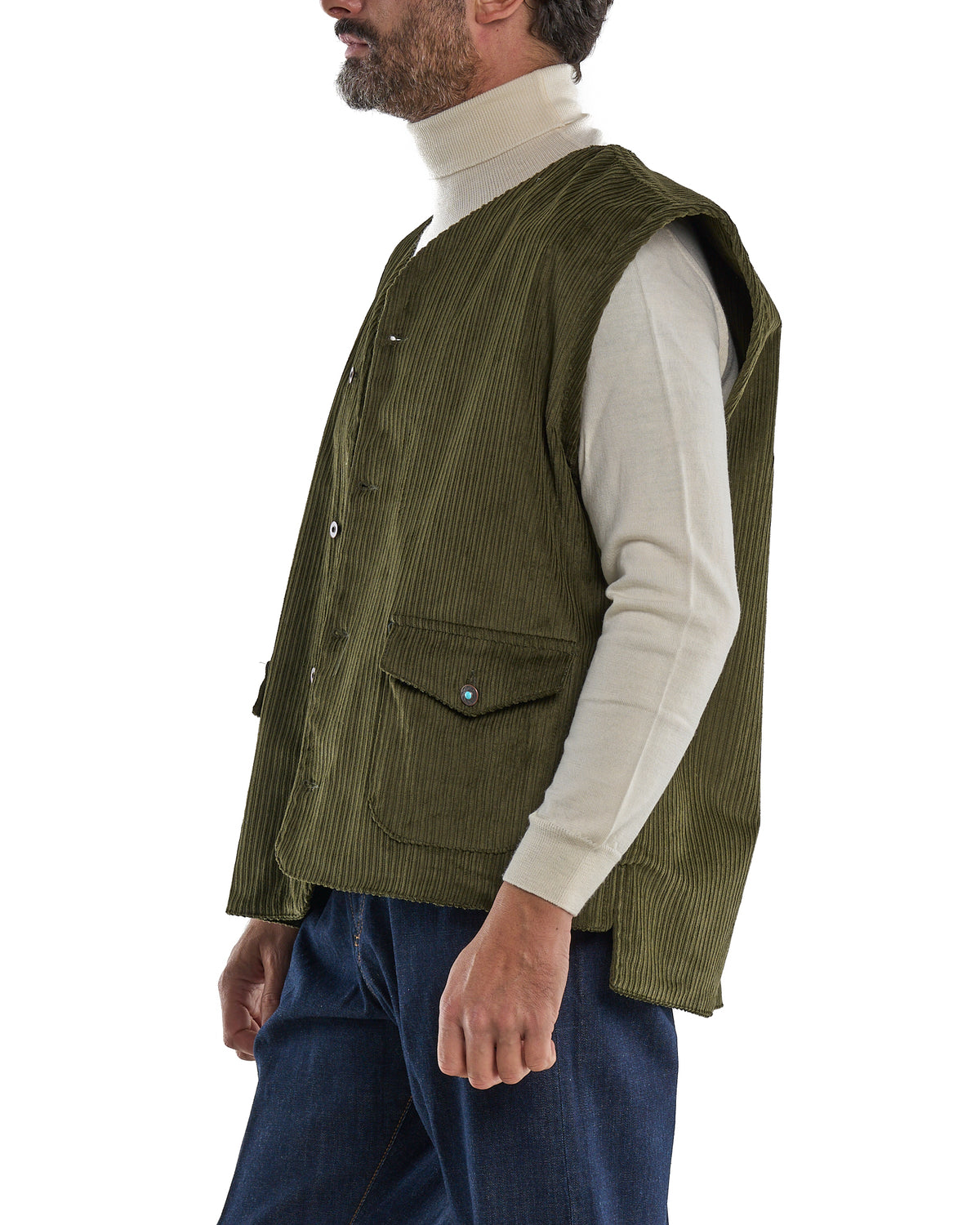 Chaqueta vaquera lavada con mosquetones, azul lavado