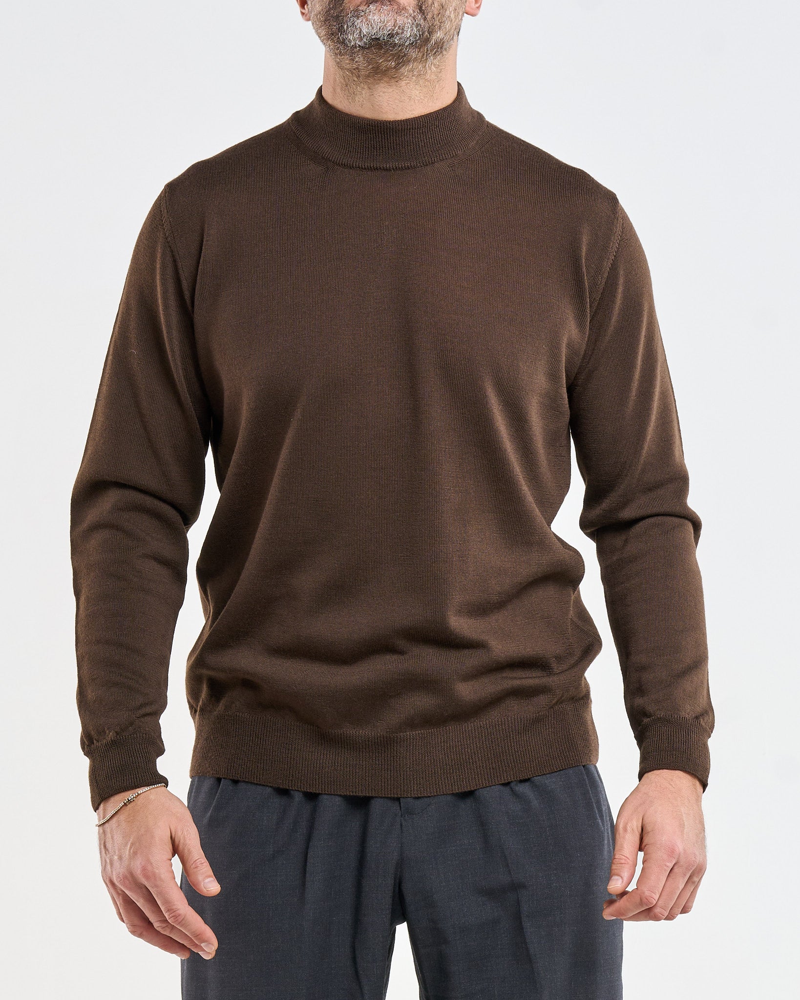 Mezzocollo in 100% Lana Merinos Moro