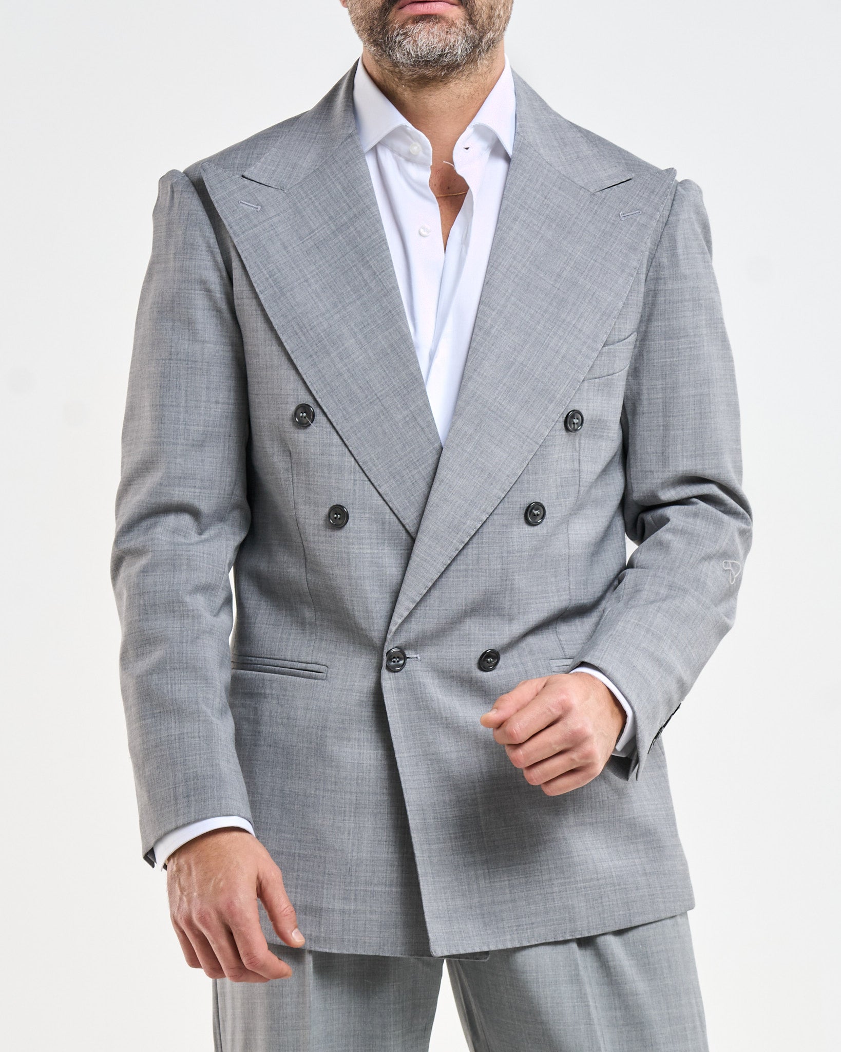 Abito Grigio Chiaro Wall Street