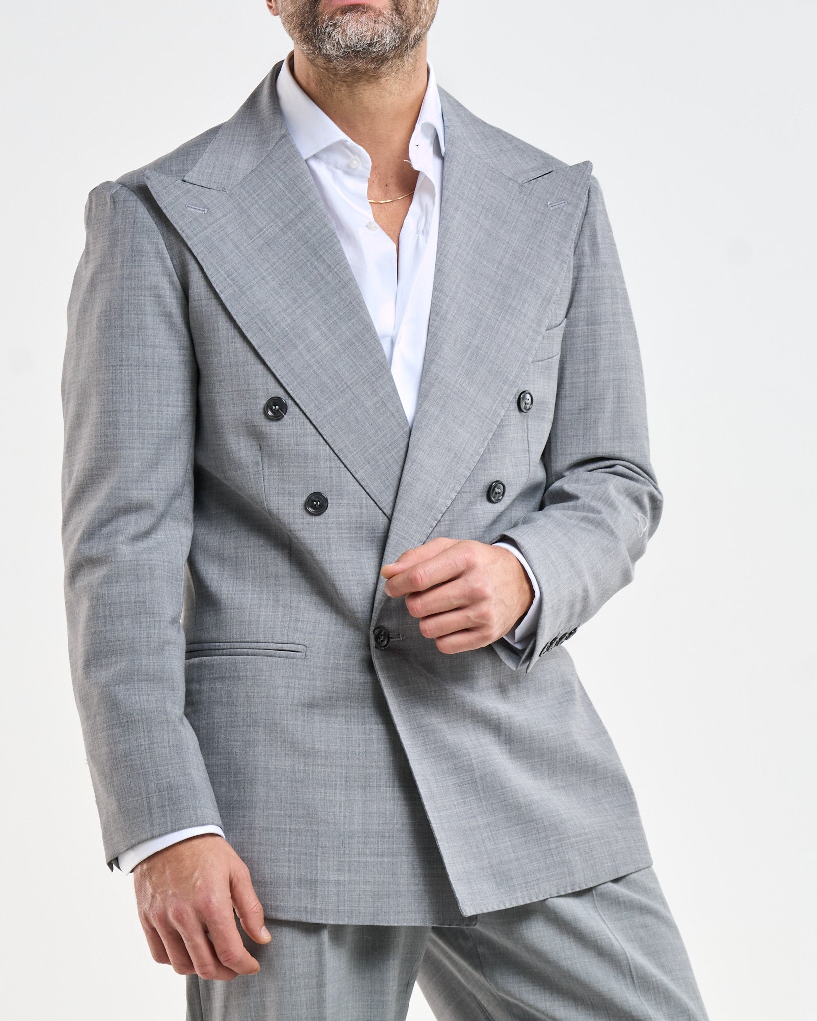 Abito Grigio Chiaro Wall Street