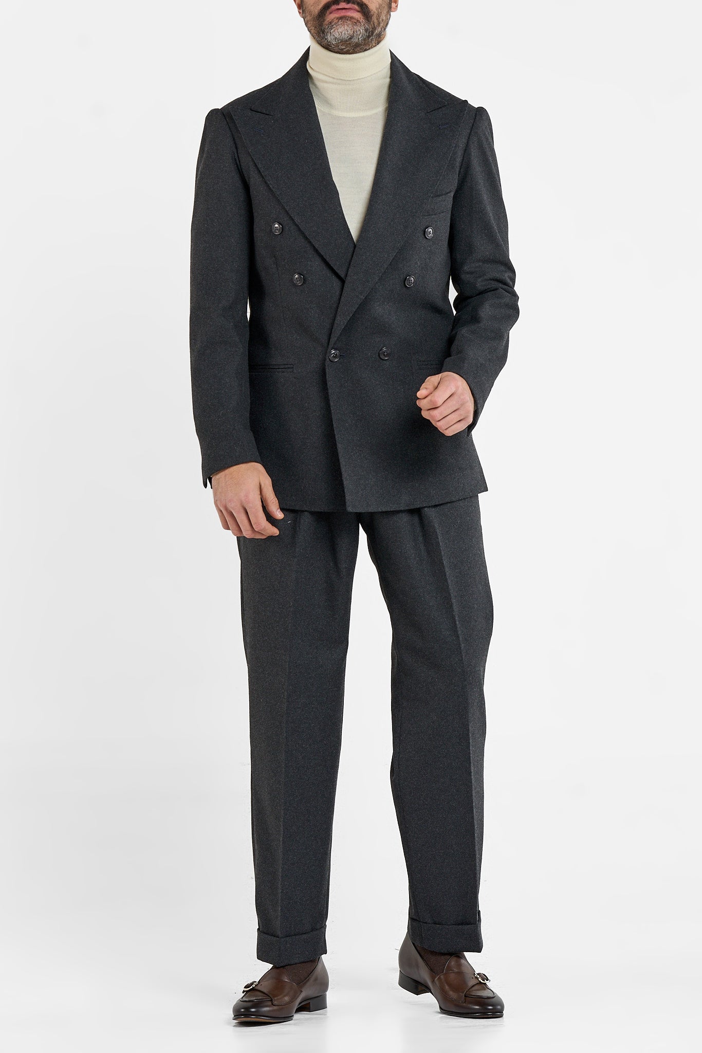 Abito in Flanella Antracite Ortisei