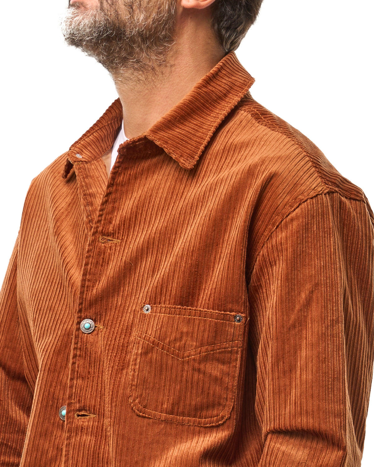 Chaqueta vaquera lavada con mosquetones, azul lavado