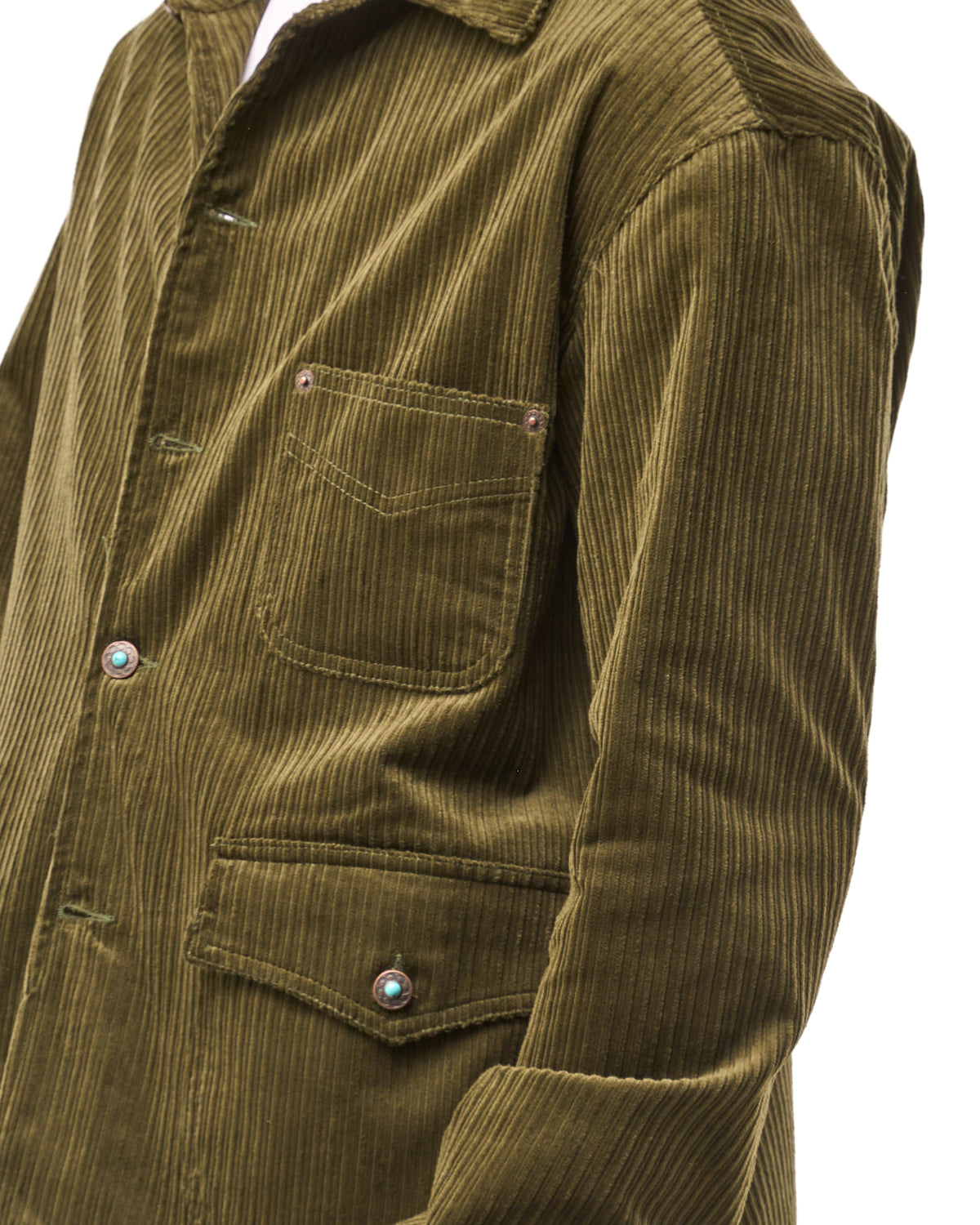Chaqueta vaquera lavada con mosquetones, azul lavado