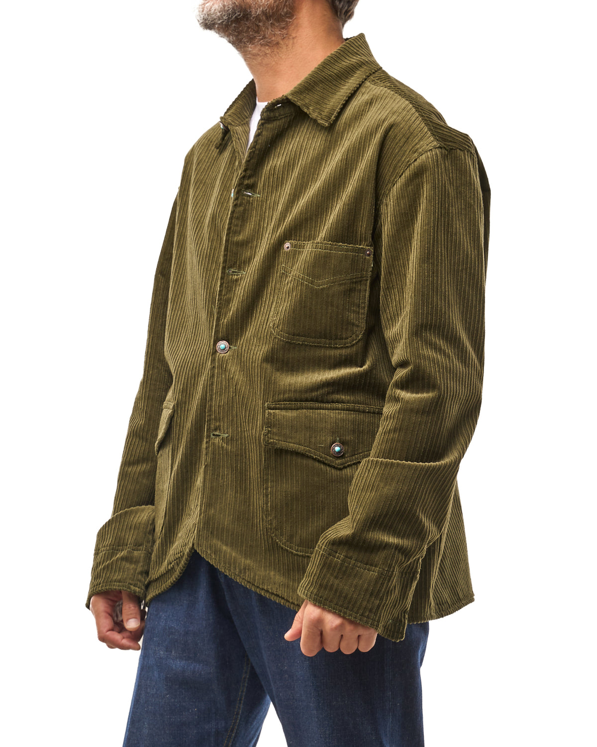 Chaqueta vaquera lavada con mosquetones, azul lavado