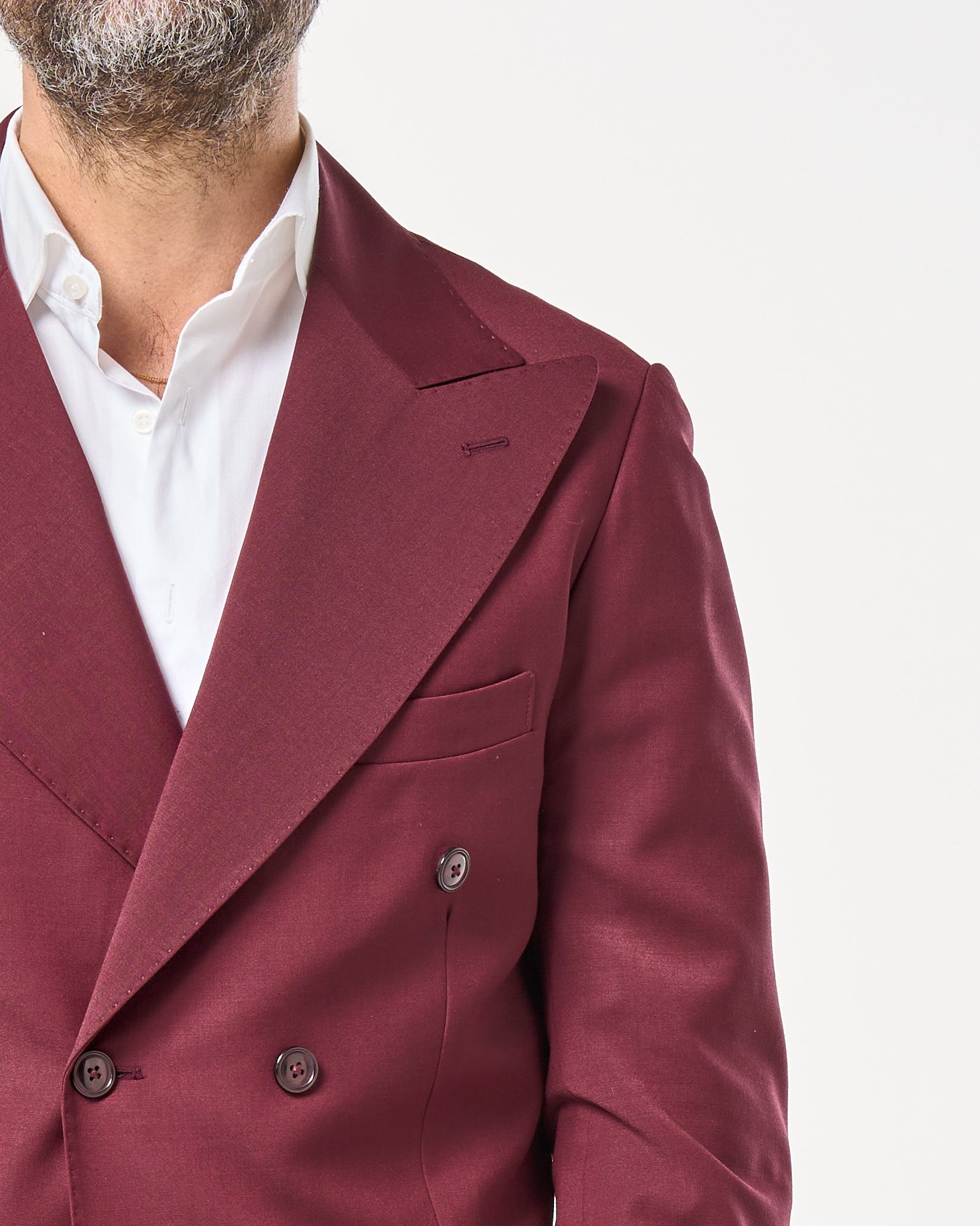 Giacca Doppiopetto Abbottonatura Centrale con Rever a Lancia Bordò Firenze
