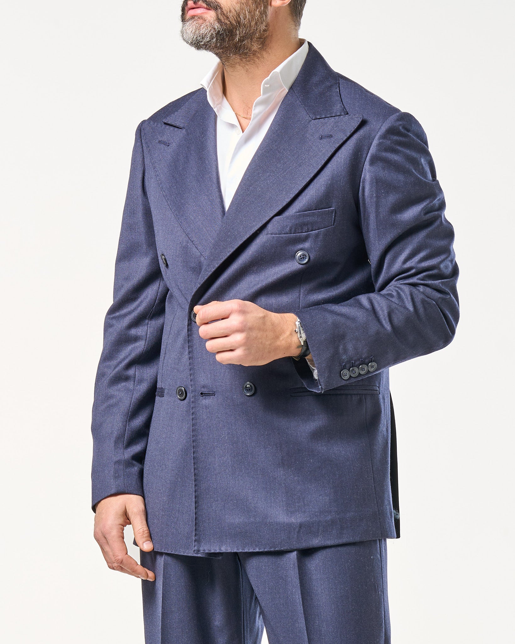 Chamonix Grey Flannel Dress