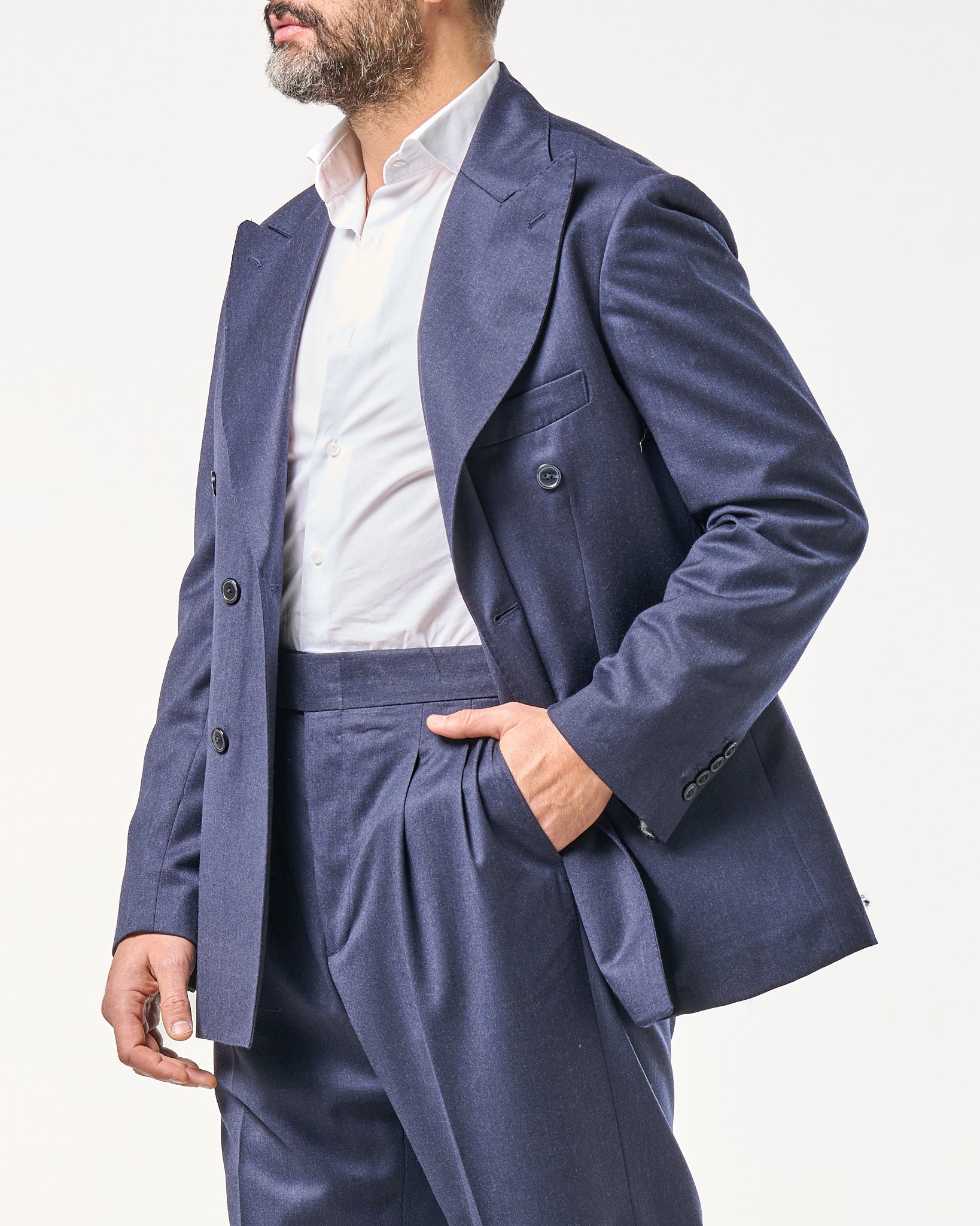 Chamonix Grey Flannel Dress