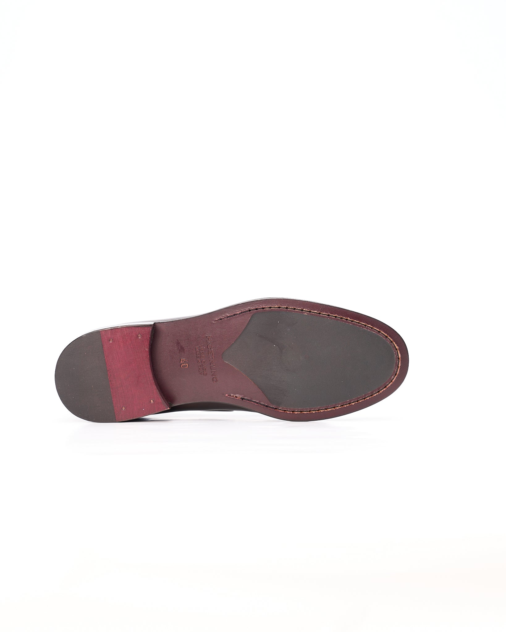 Tassel Loafer in Pelle Marrone