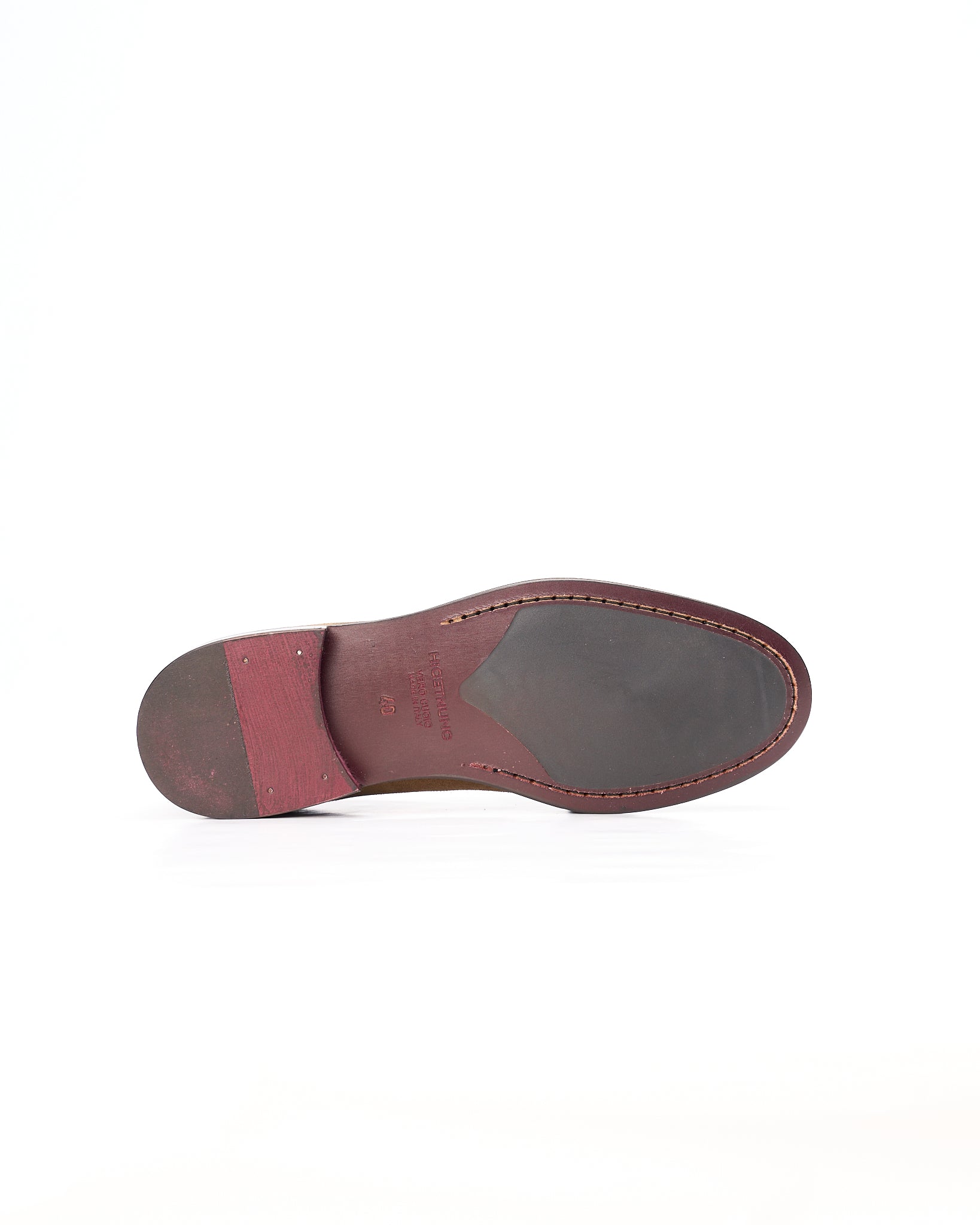 Loafer Kiltie Tassel Camoscio Pietra