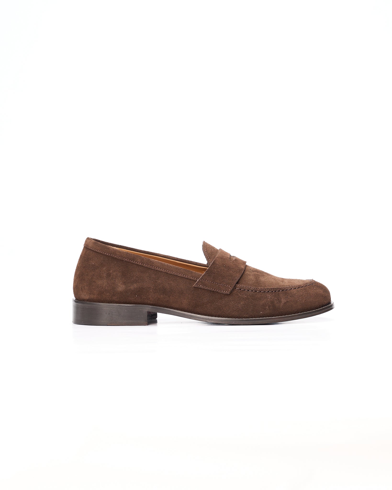 Penny Loafer Seude Marrone