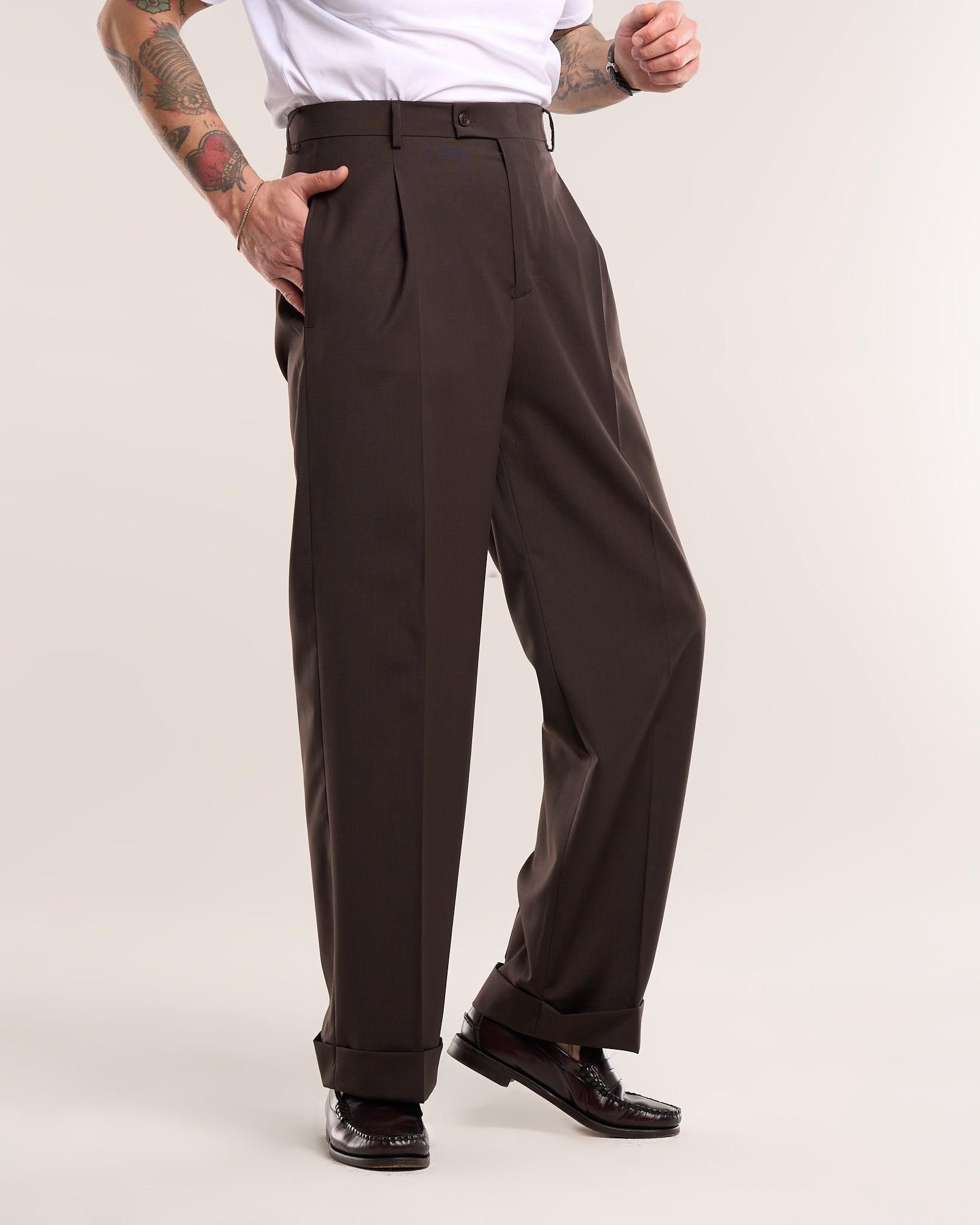 Pantalone Fondo 26cm Testa Di Moro Siena