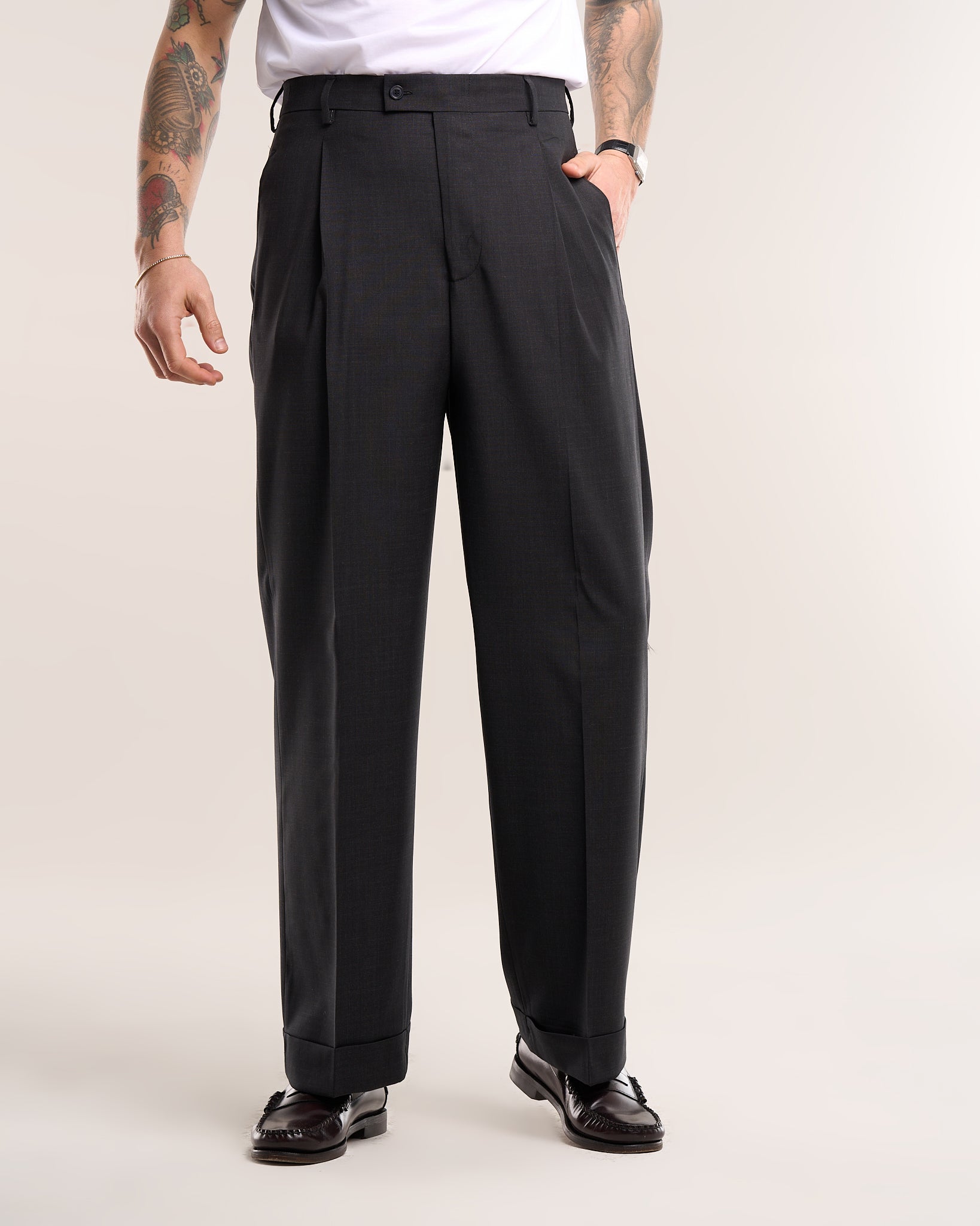 Pantalone Fondo 26cm Fumo Tokyo