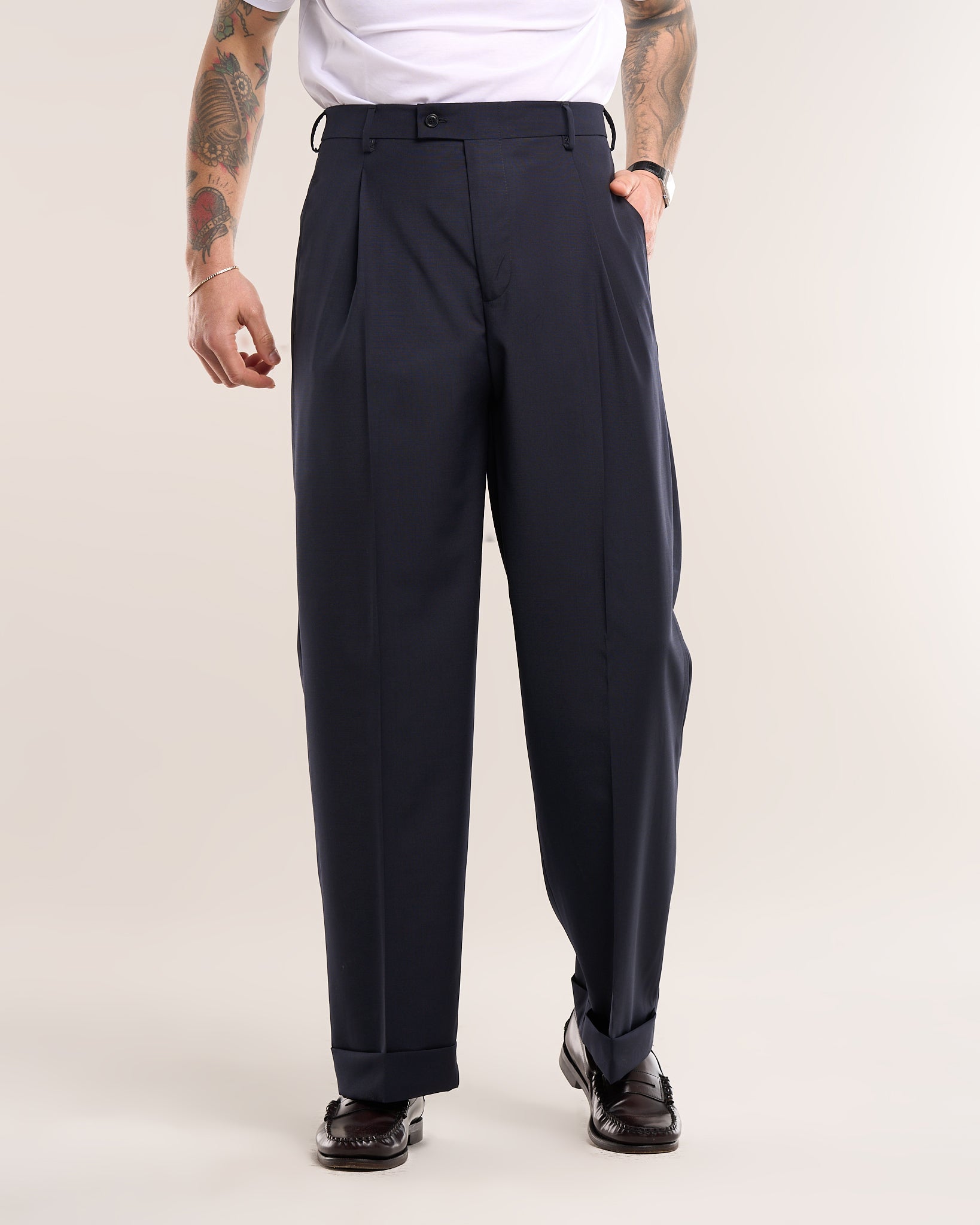 Pantalone Fondo 26cm Blu Napoli