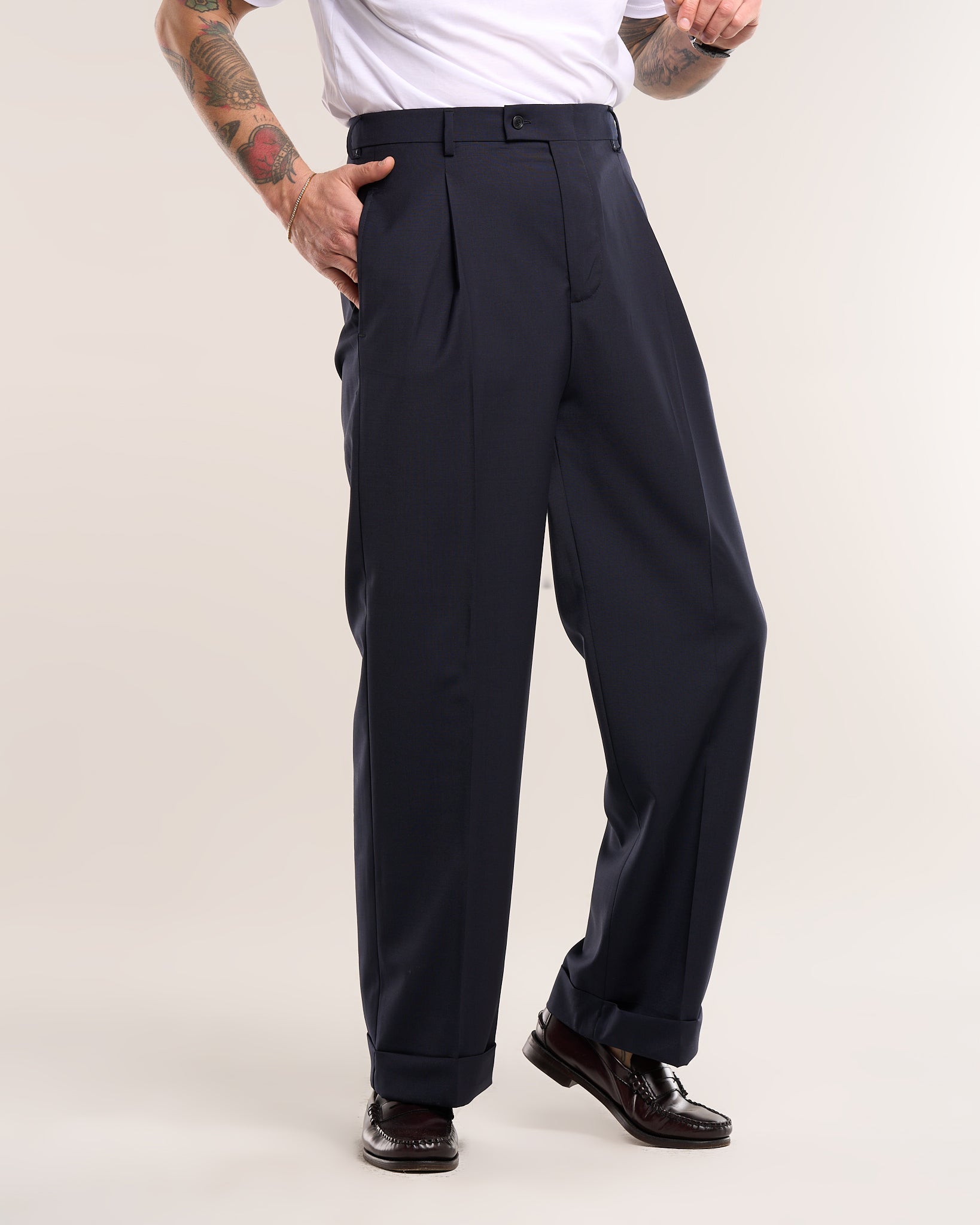 Pantalone Fondo 26cm Blu Napoli
