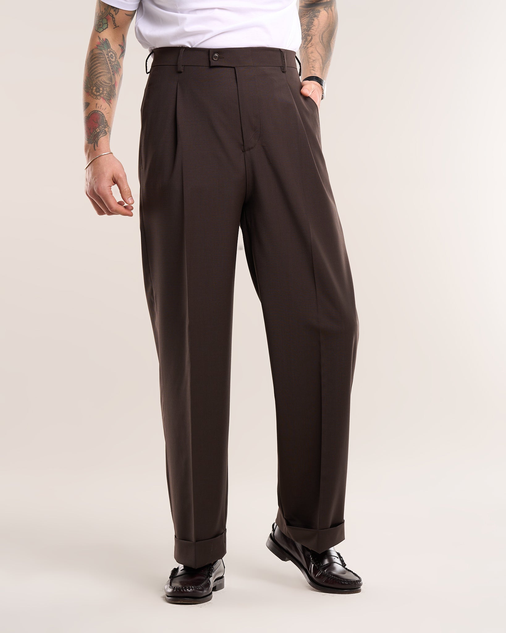Pantalone Fondo 26cm Testa Di Moro Siena