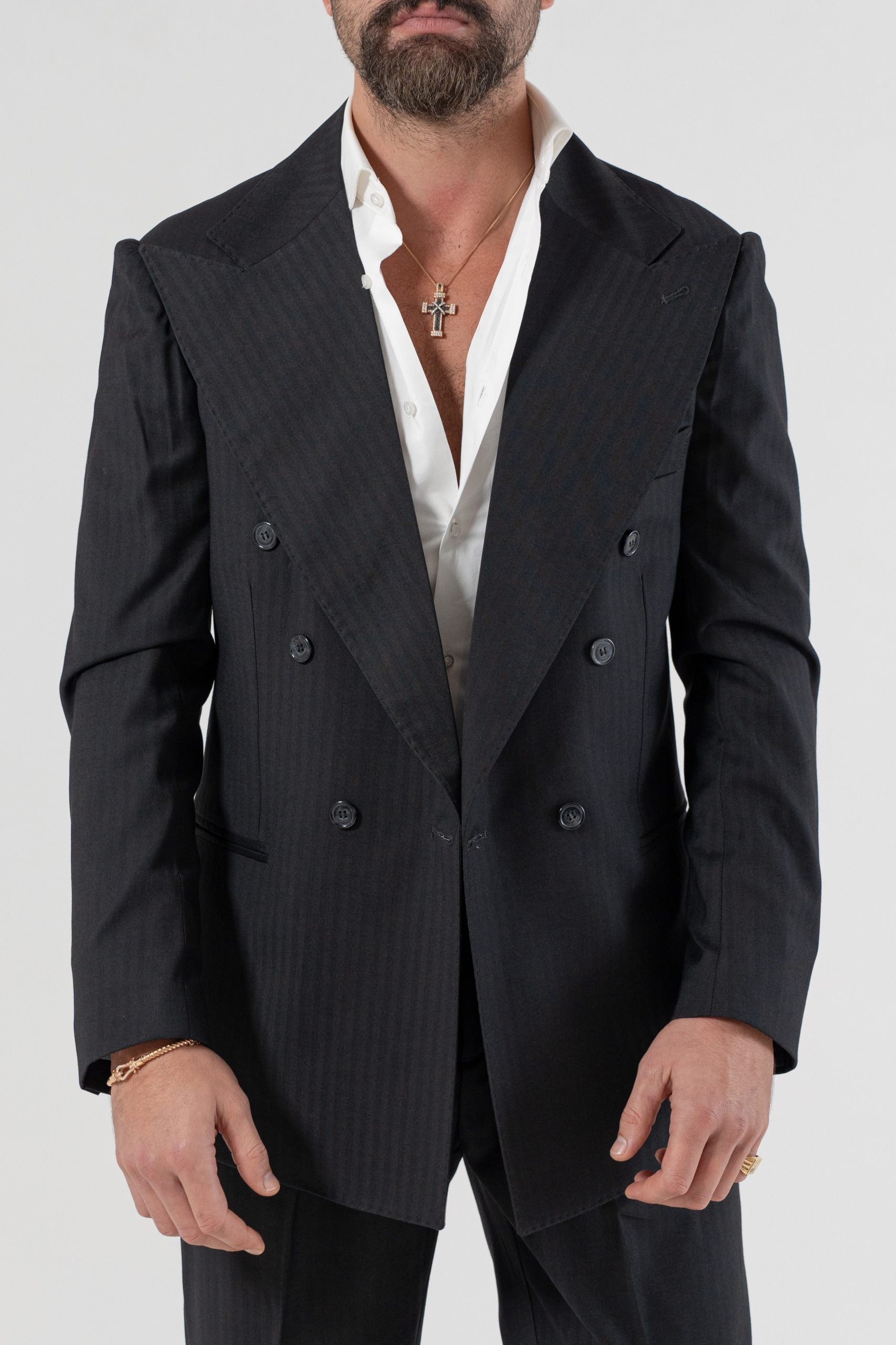 Chaqueta tipo jogger negra de Solaro Las Vegas