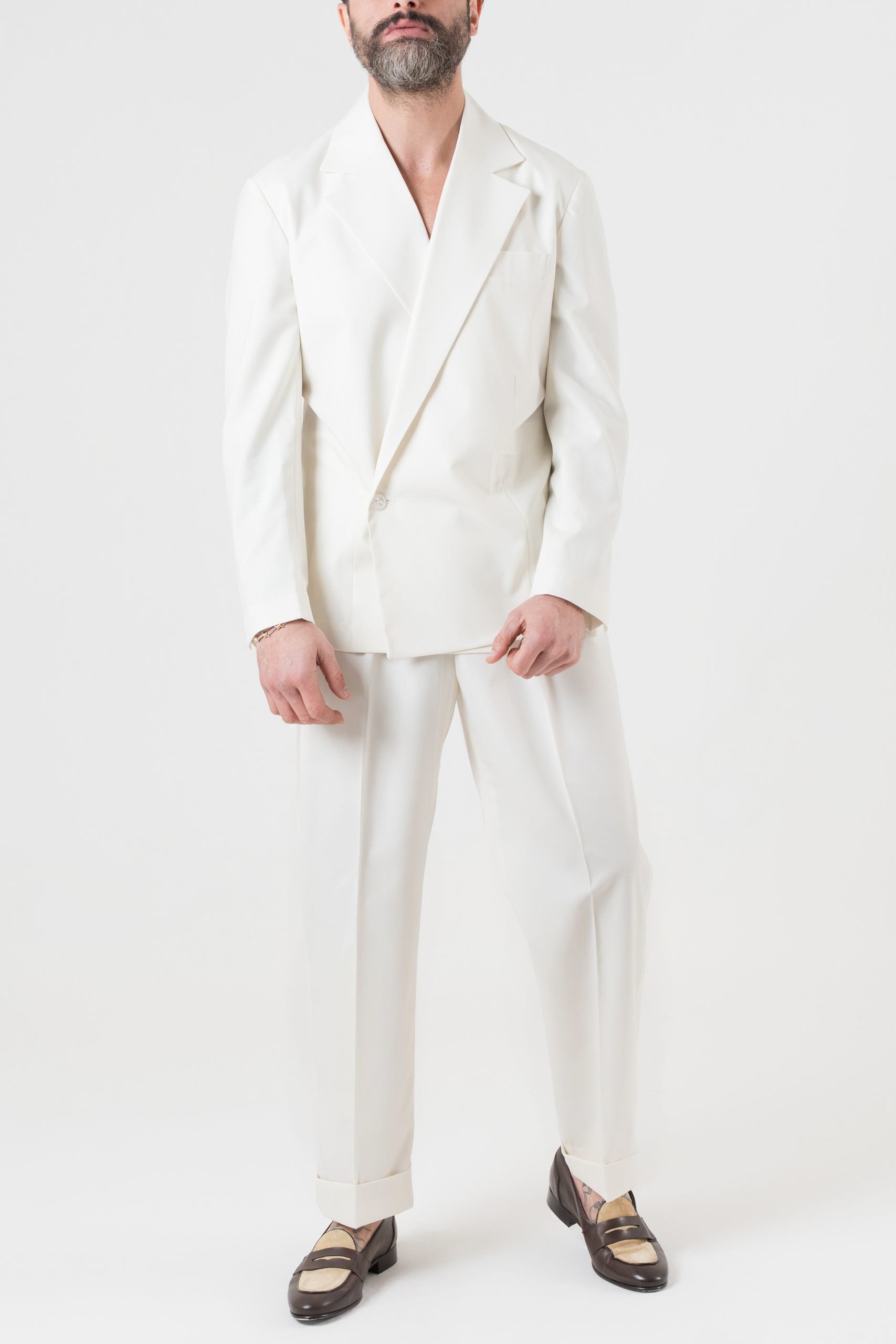 Abito Camicia Bianco Opaco Mykonos