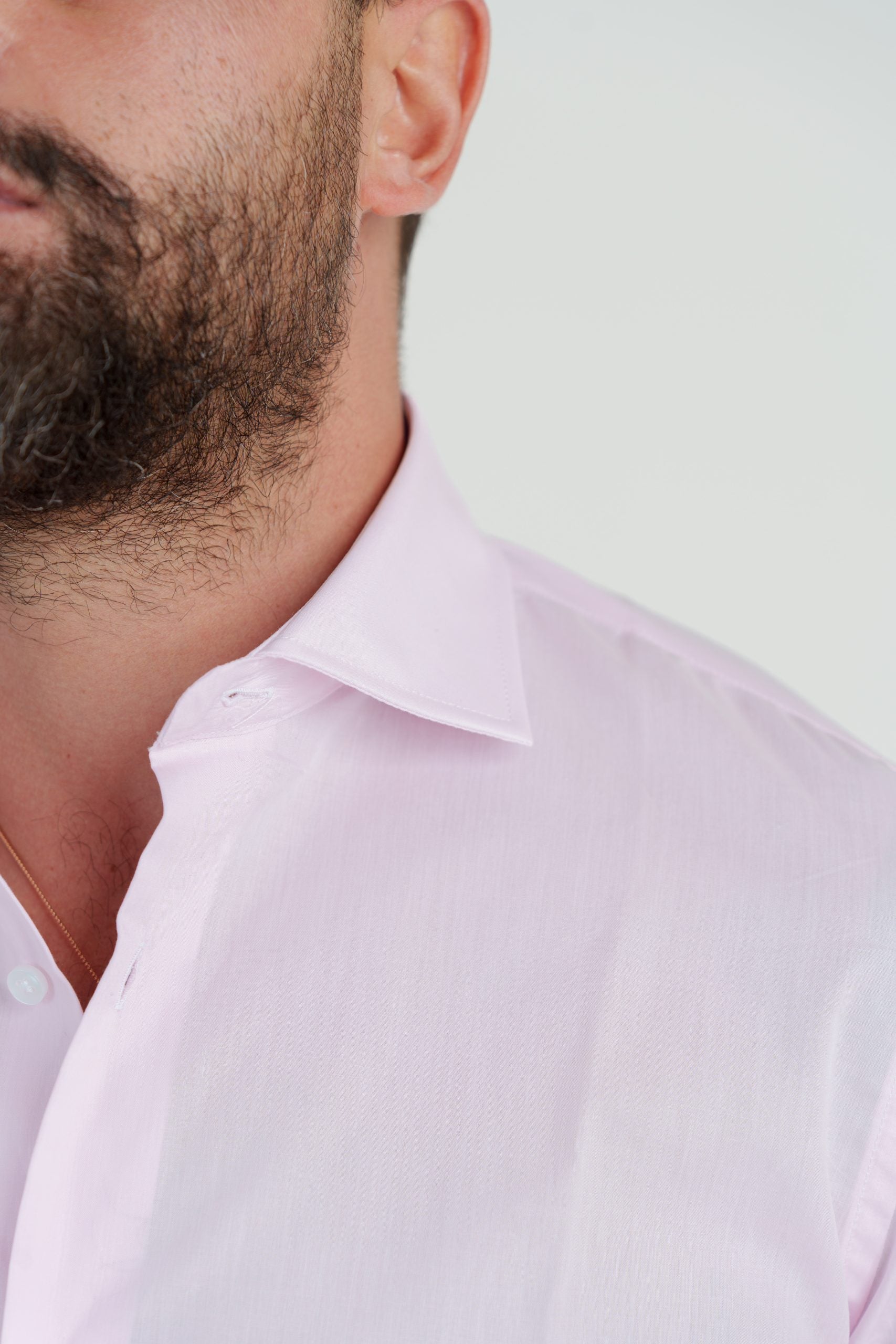 Camicia Collo Francese Rosa