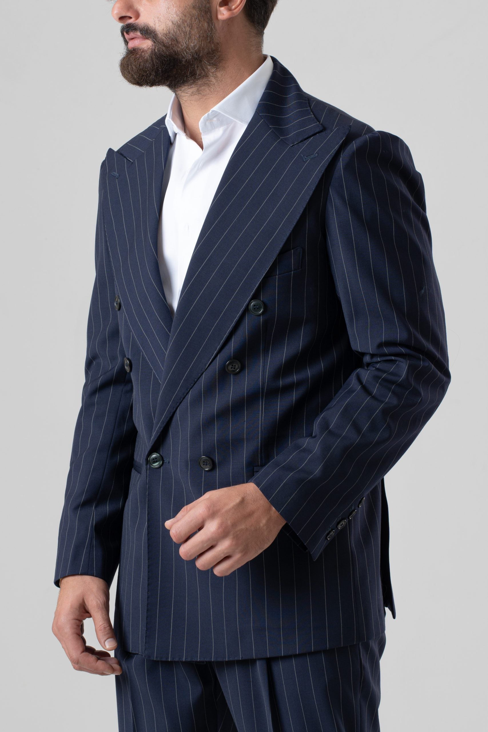 Giacca Jocket Blu Riga Verde Riva