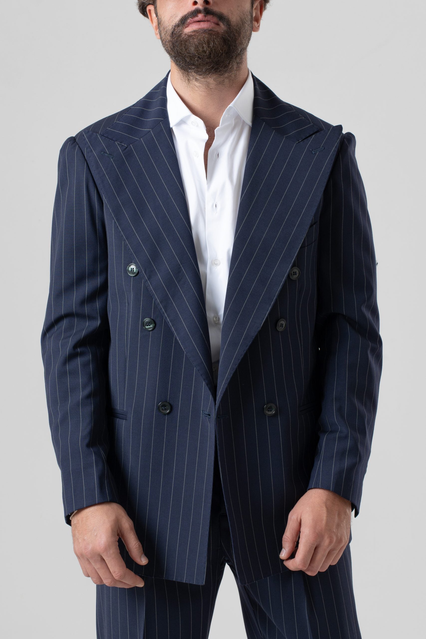 Chaqueta deportiva Riva a rayas azules y verdes