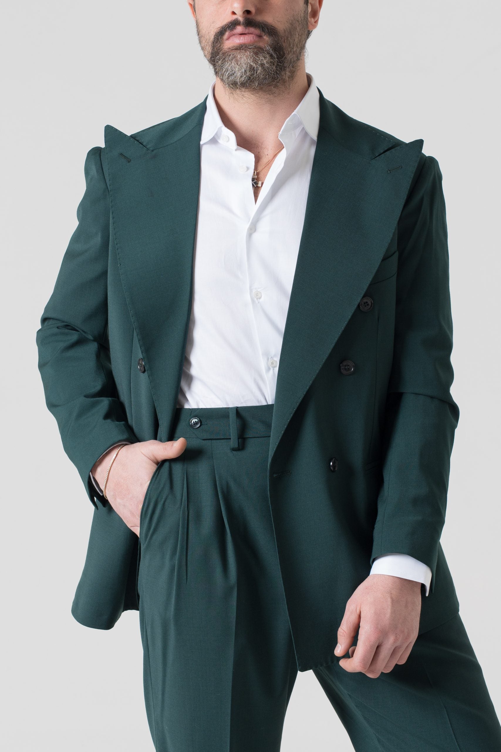 Emerald Green Miami Jocket Jacket