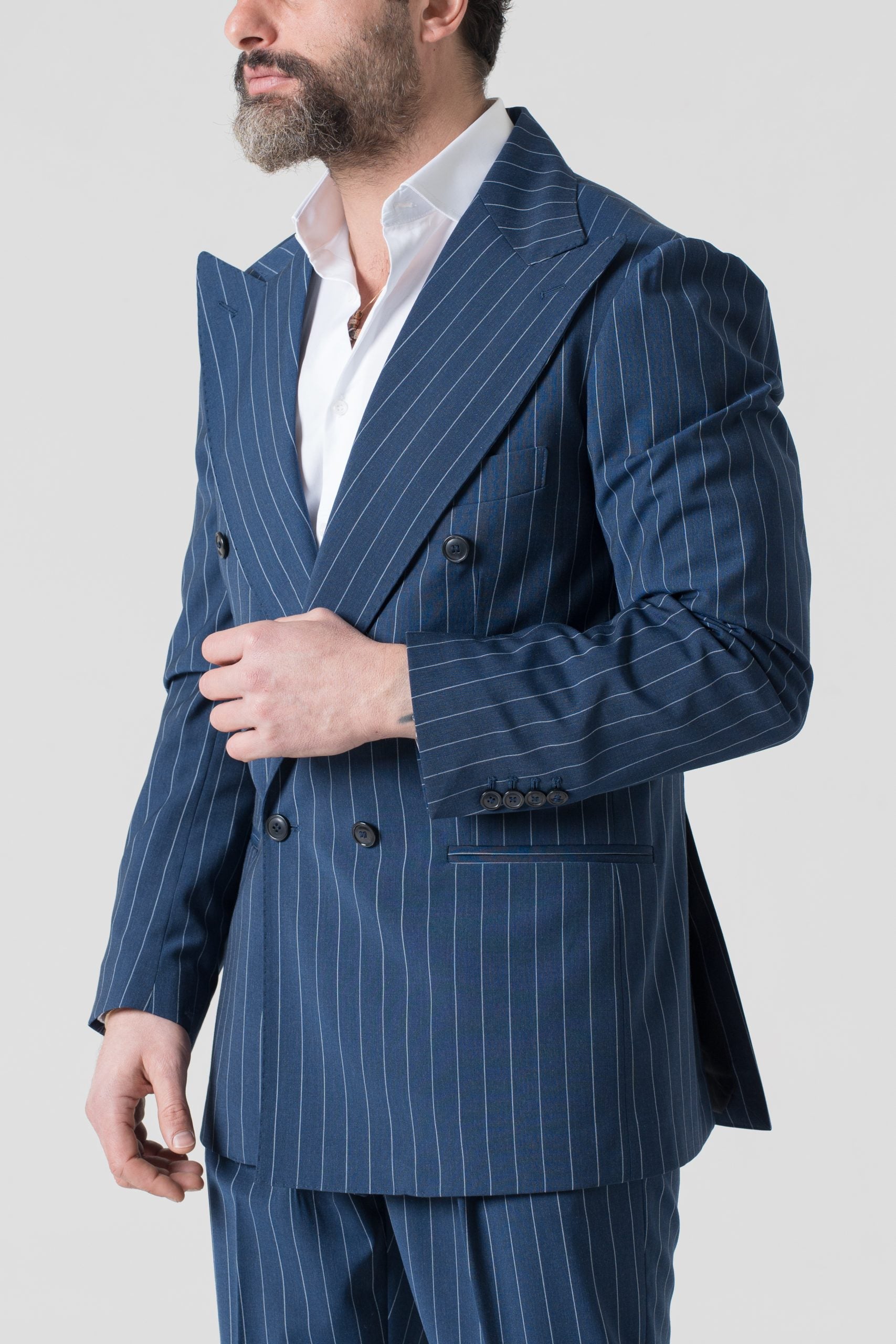 Giacca Jocket Gessato Royal Forte dei Marmi