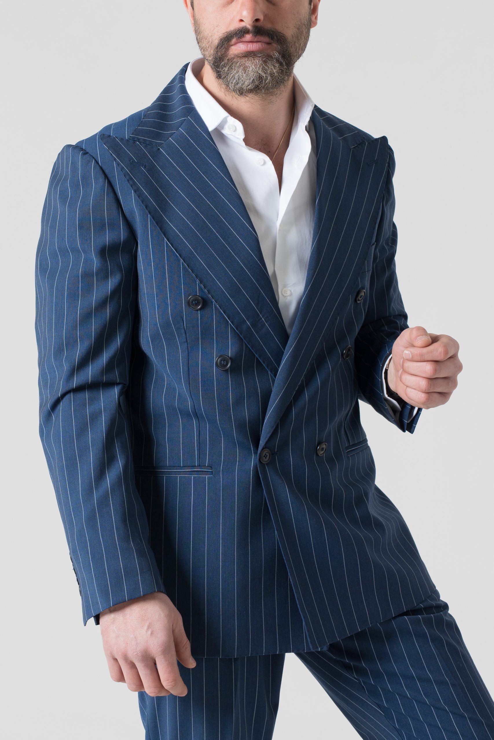 Giacca Jocket Gessato Royal Forte dei Marmi