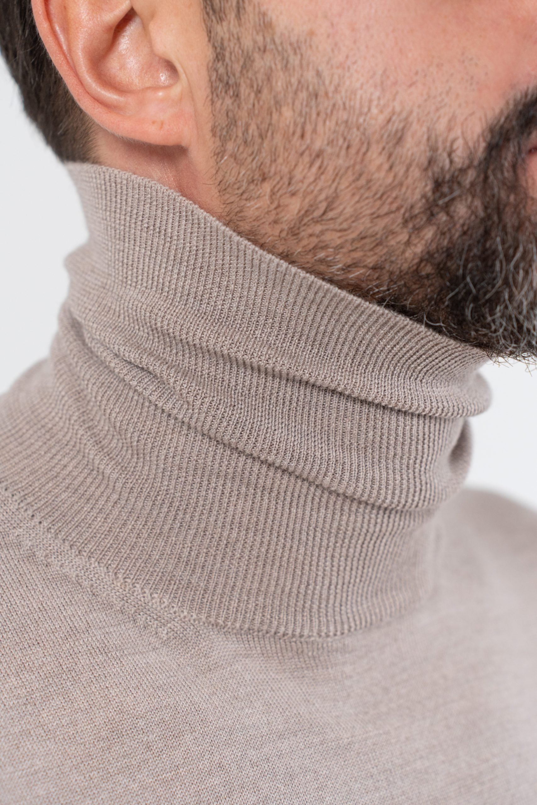 Dolcevita 100% Lana Merinos Beige