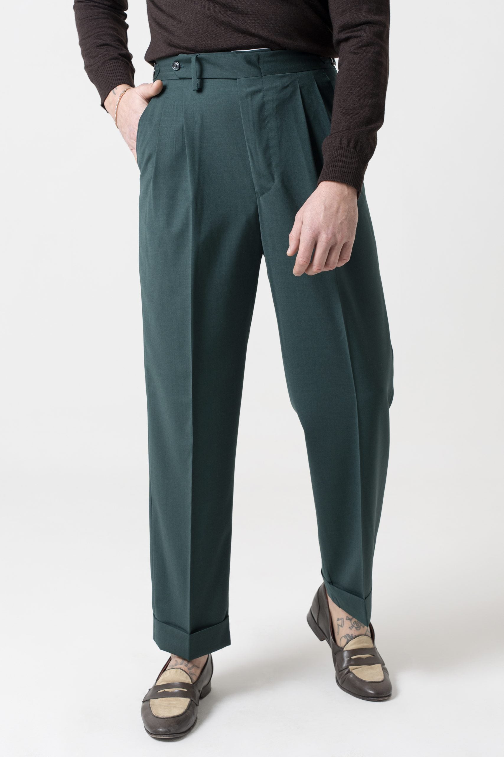 Abito Camicia Verde Smeraldo Miami