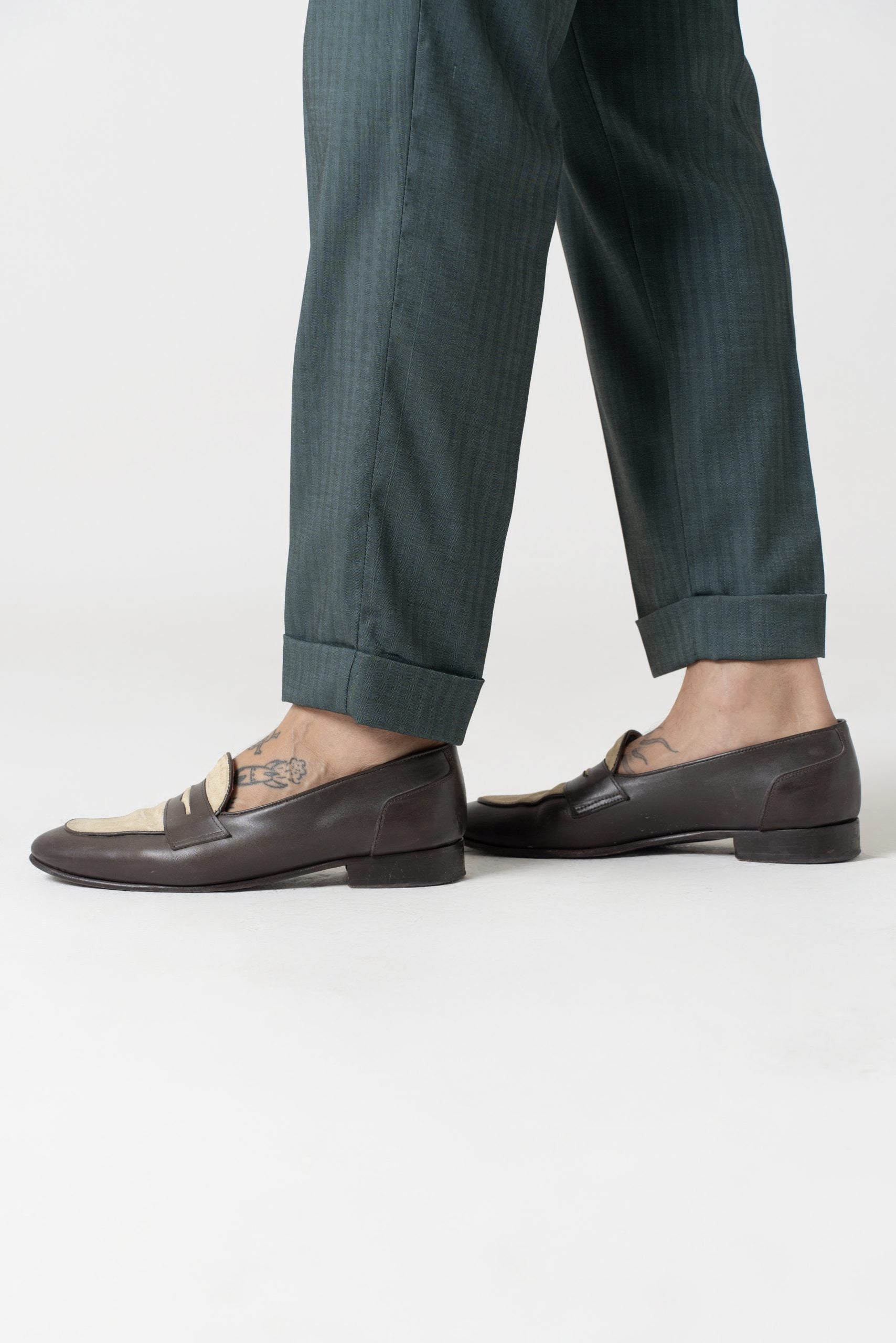 Pantalone con Bustino Tondo Verde Solaro Saint Tropez