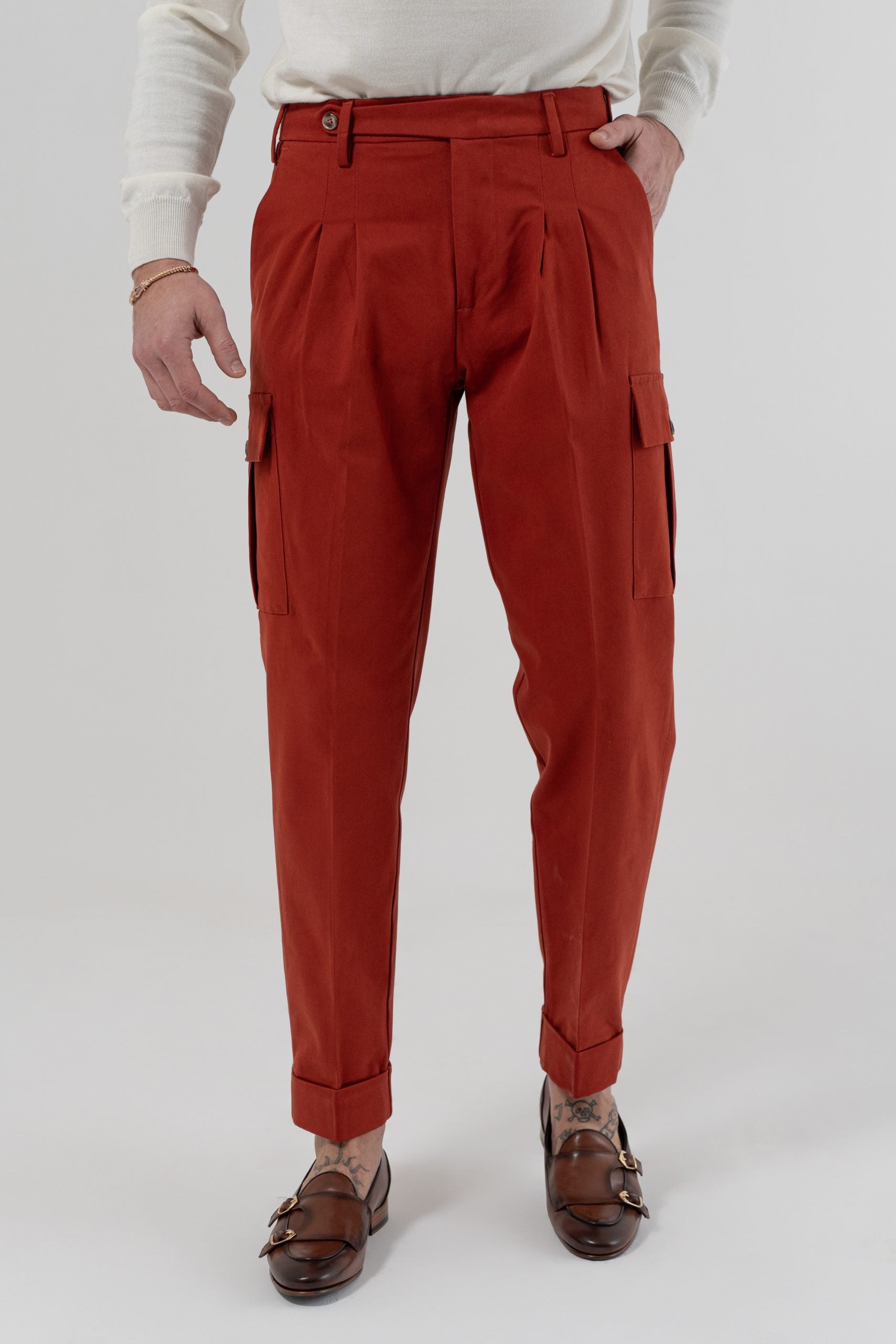 Pantalone Cargo Coccio