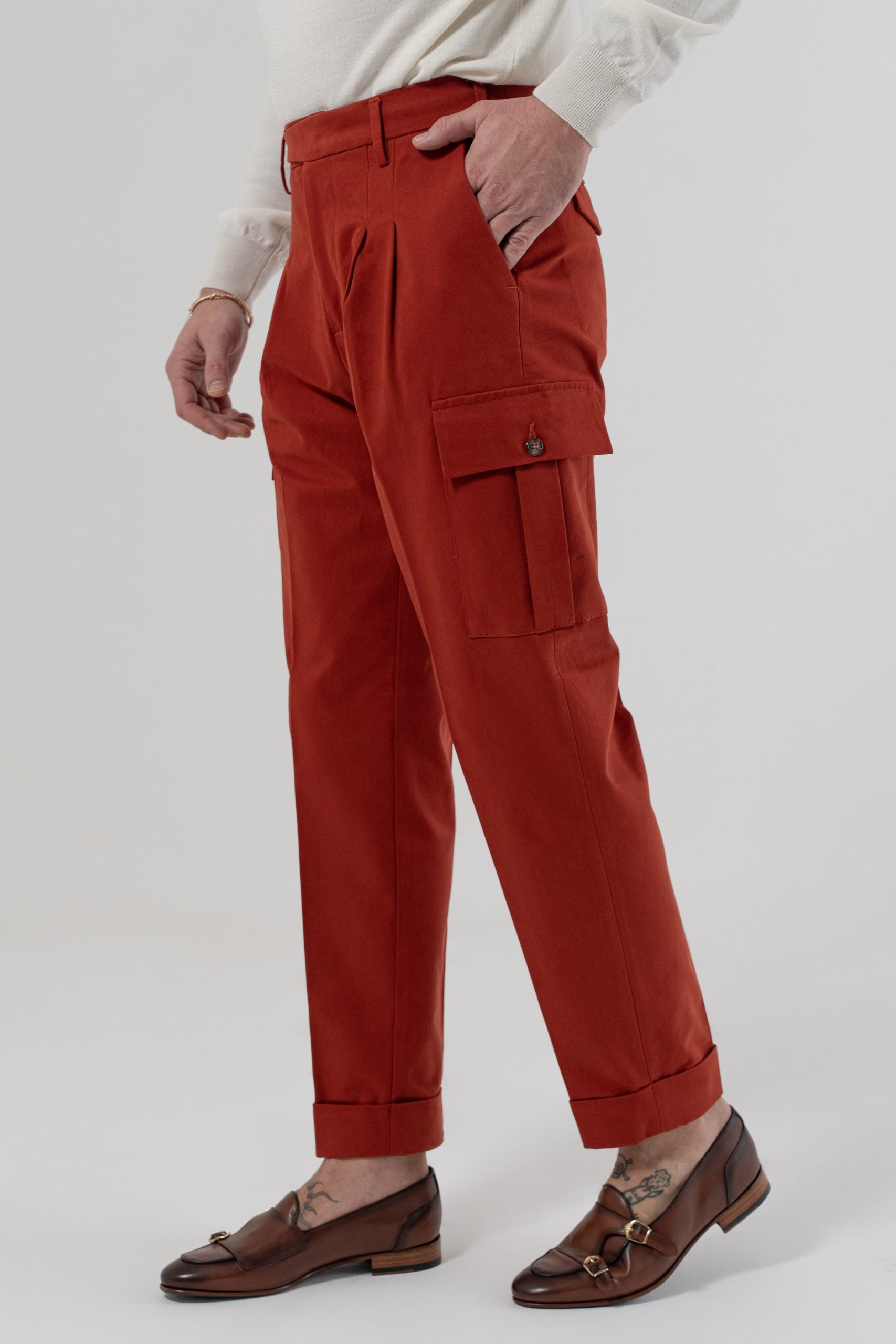 Pantalone Cargo Coccio