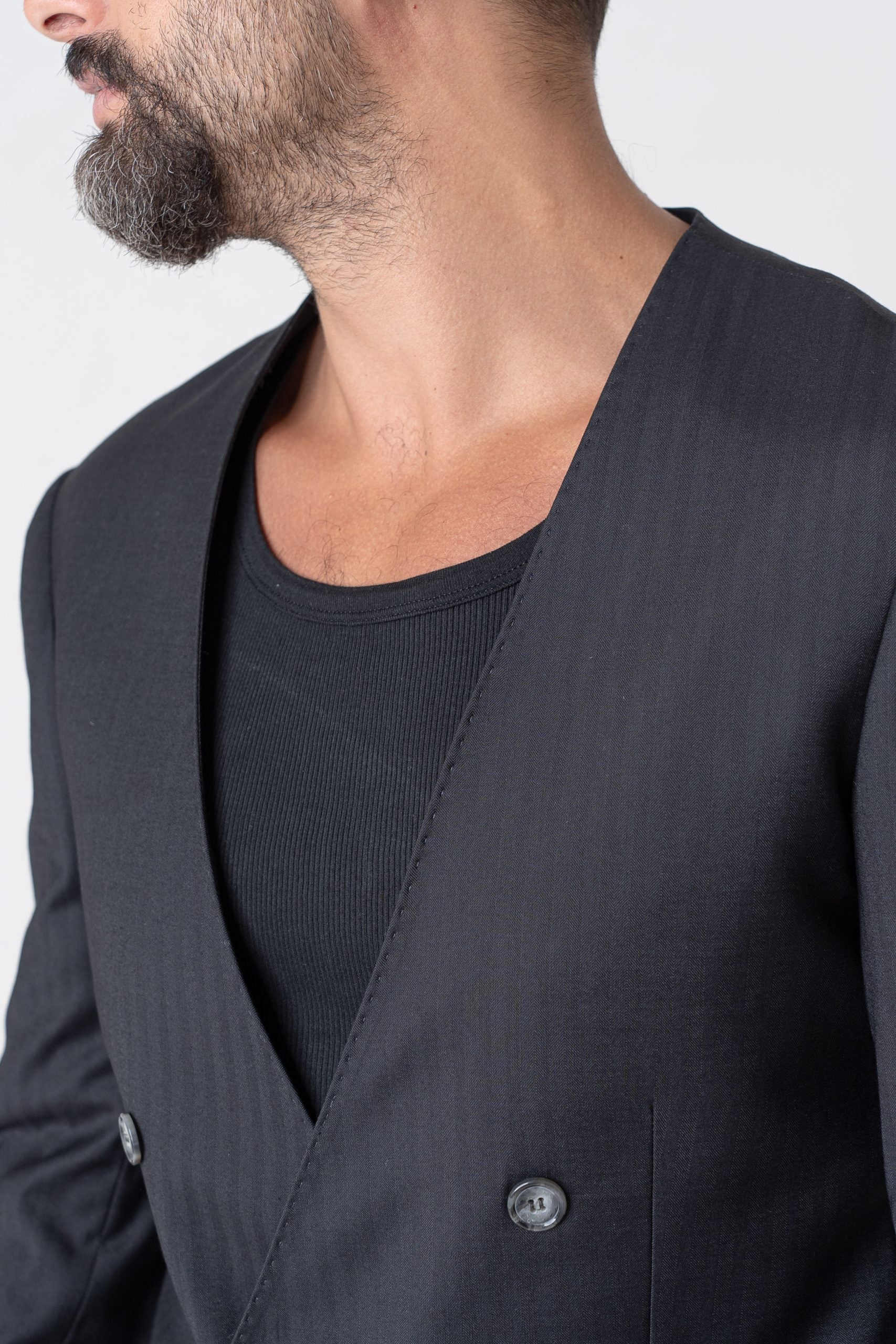 Giacca Blacket Nero Solaro Las Vegas