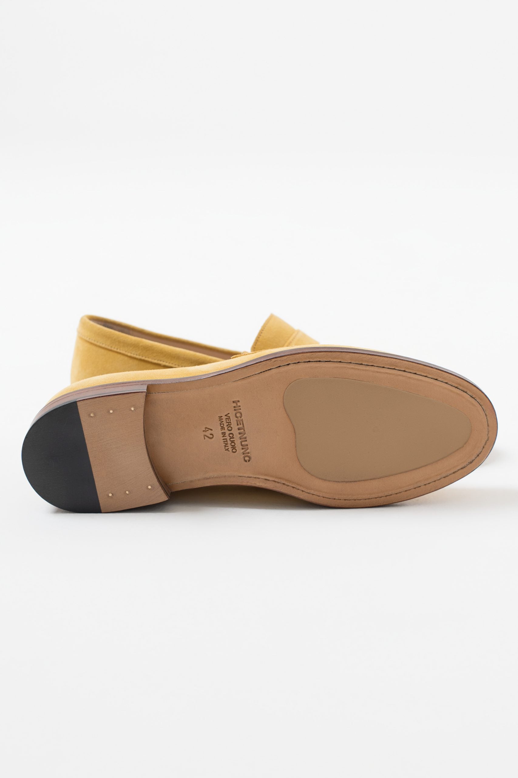 Mocassino College Scamosciato Zafferano