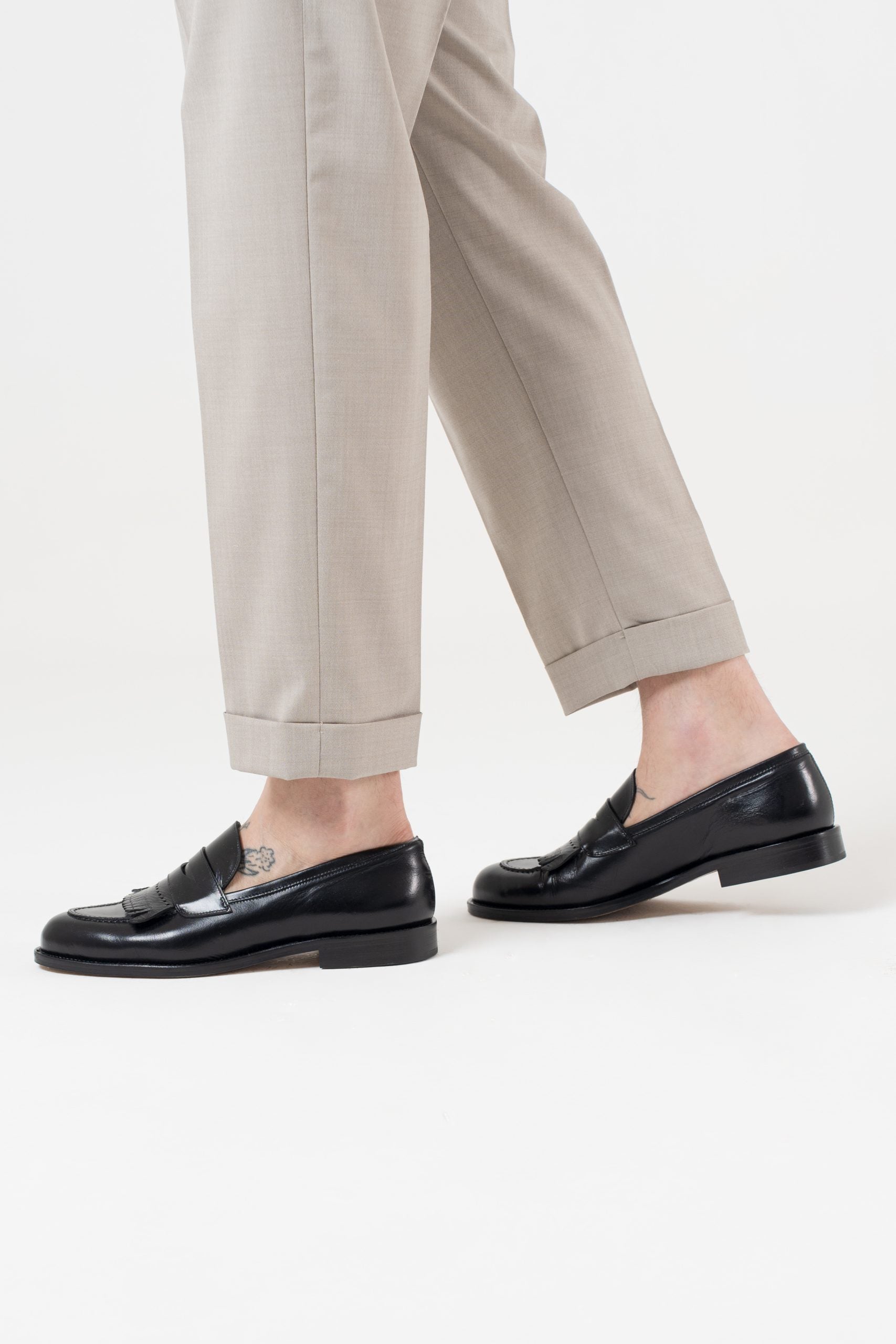 Pantalones de mantequilla bifurcados