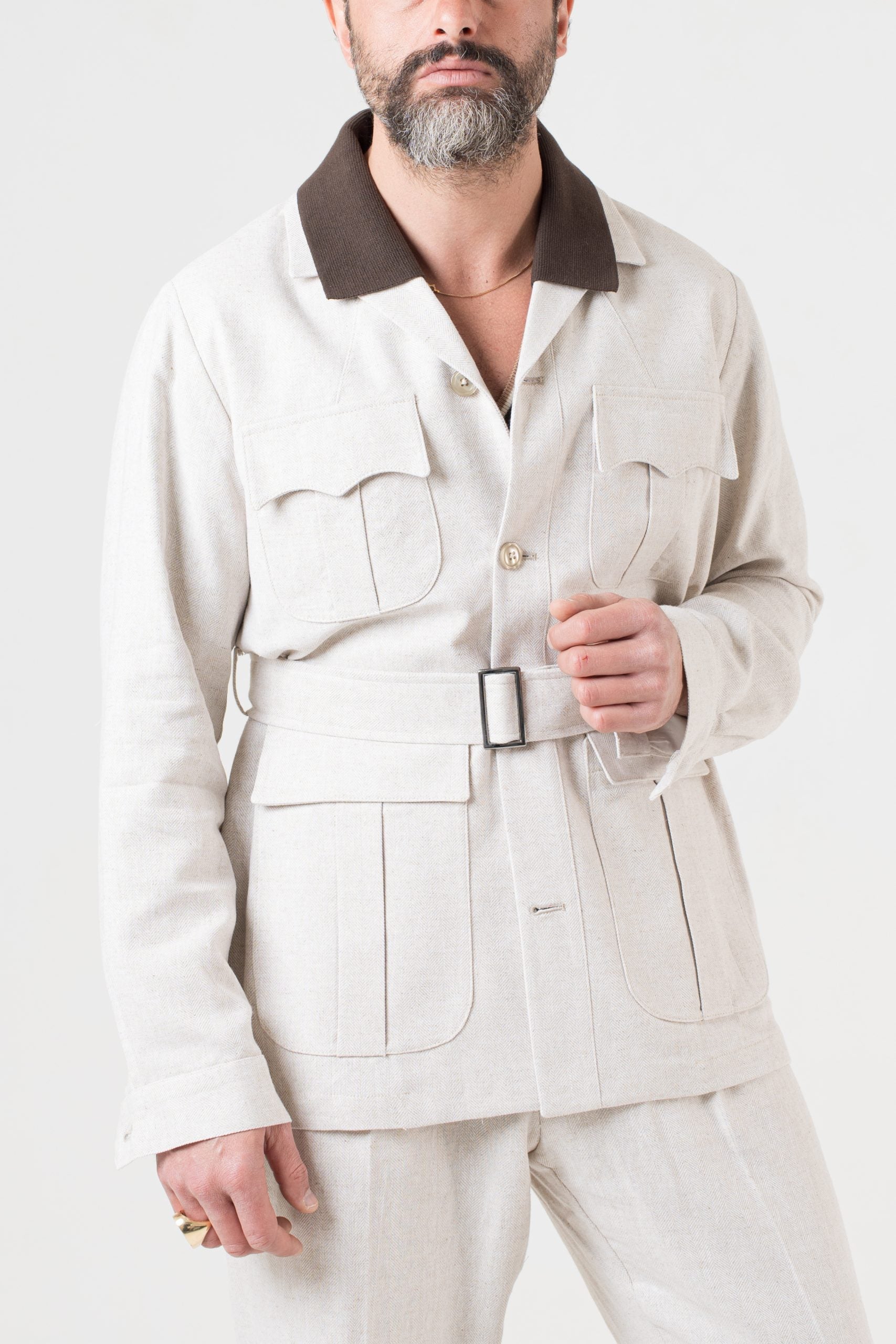 Sahariana Spigato Naturale