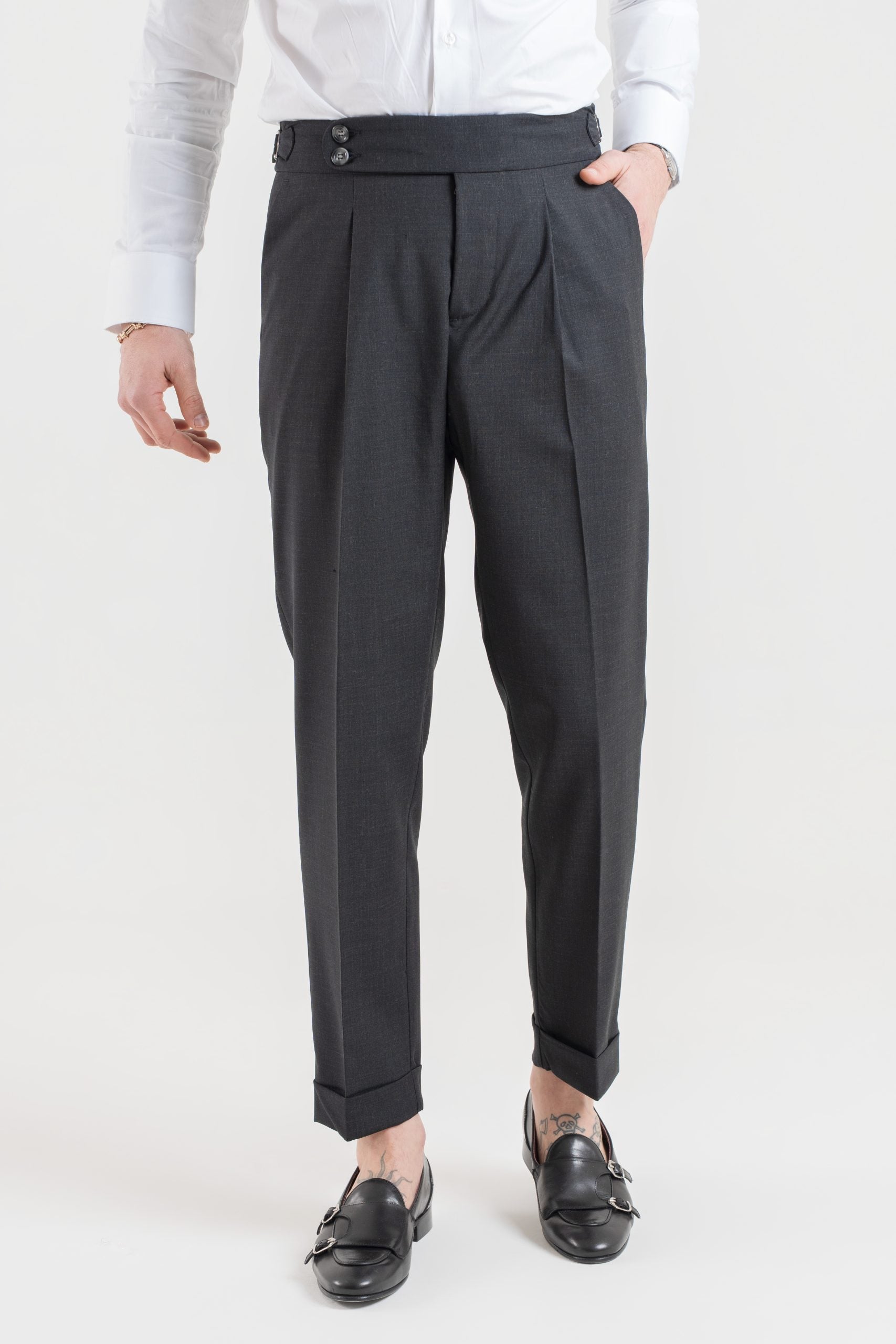 Pantalone con Bustino Tondo Fumo Tokyo