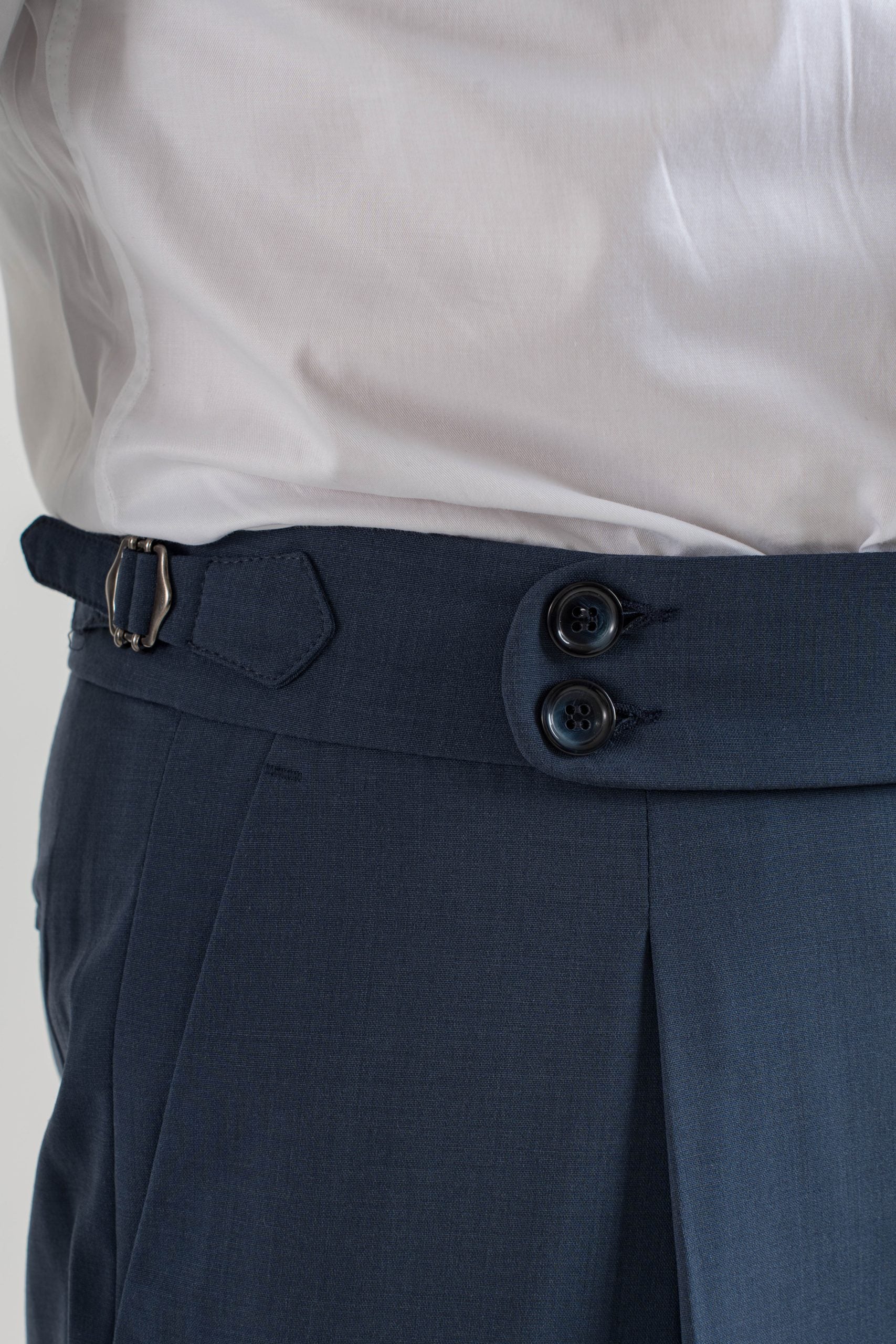 Pantalones bustier redondos índigo de St. Barth