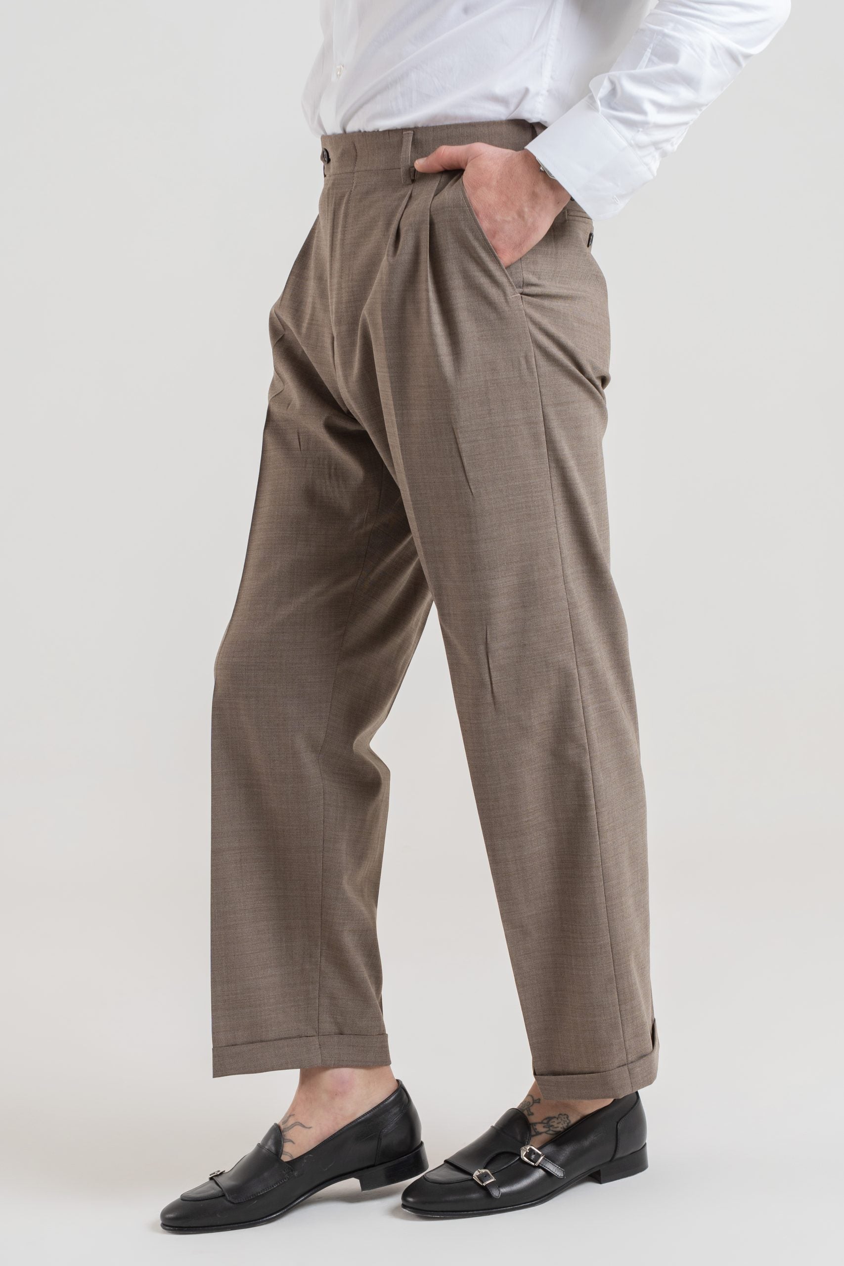 Vestido gris paloma Taormina