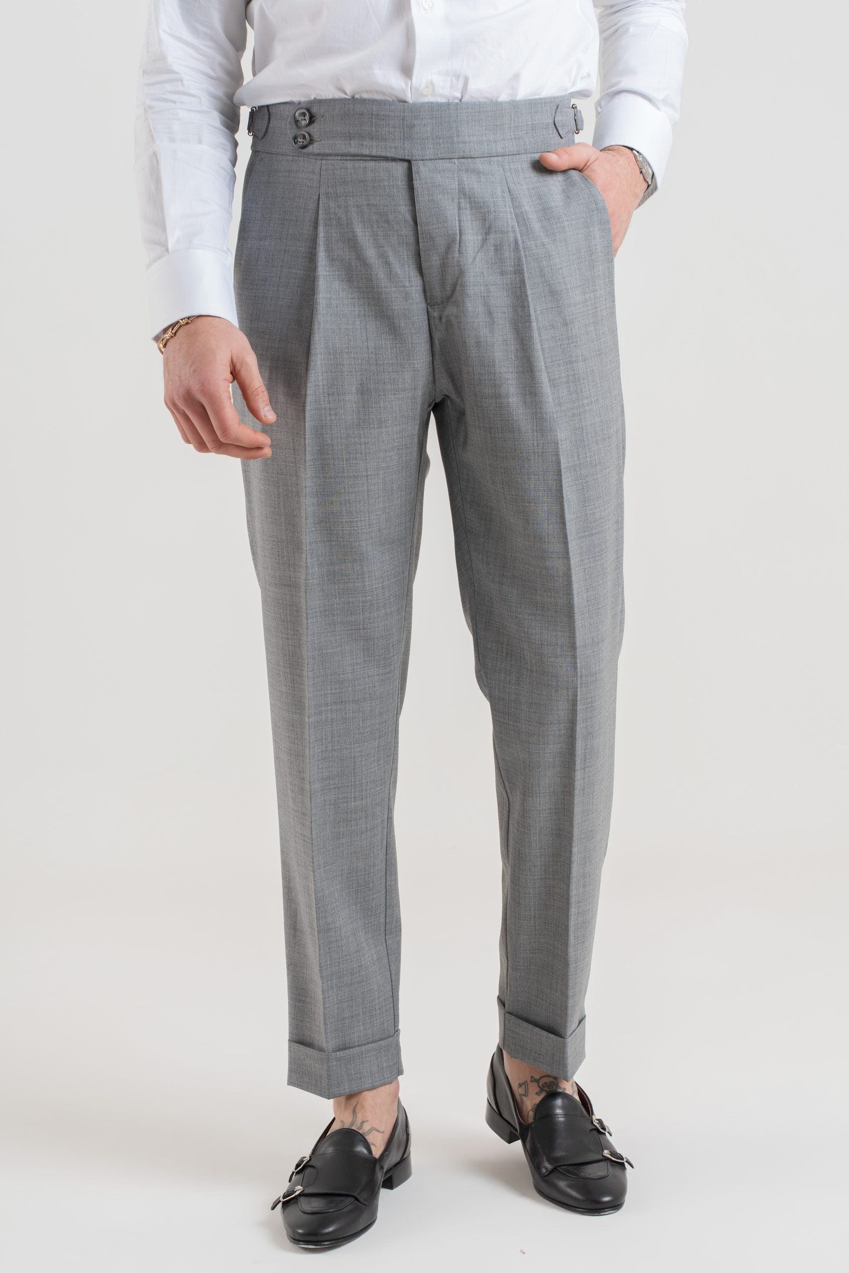 Abito Grigio Chiaro Wall Street