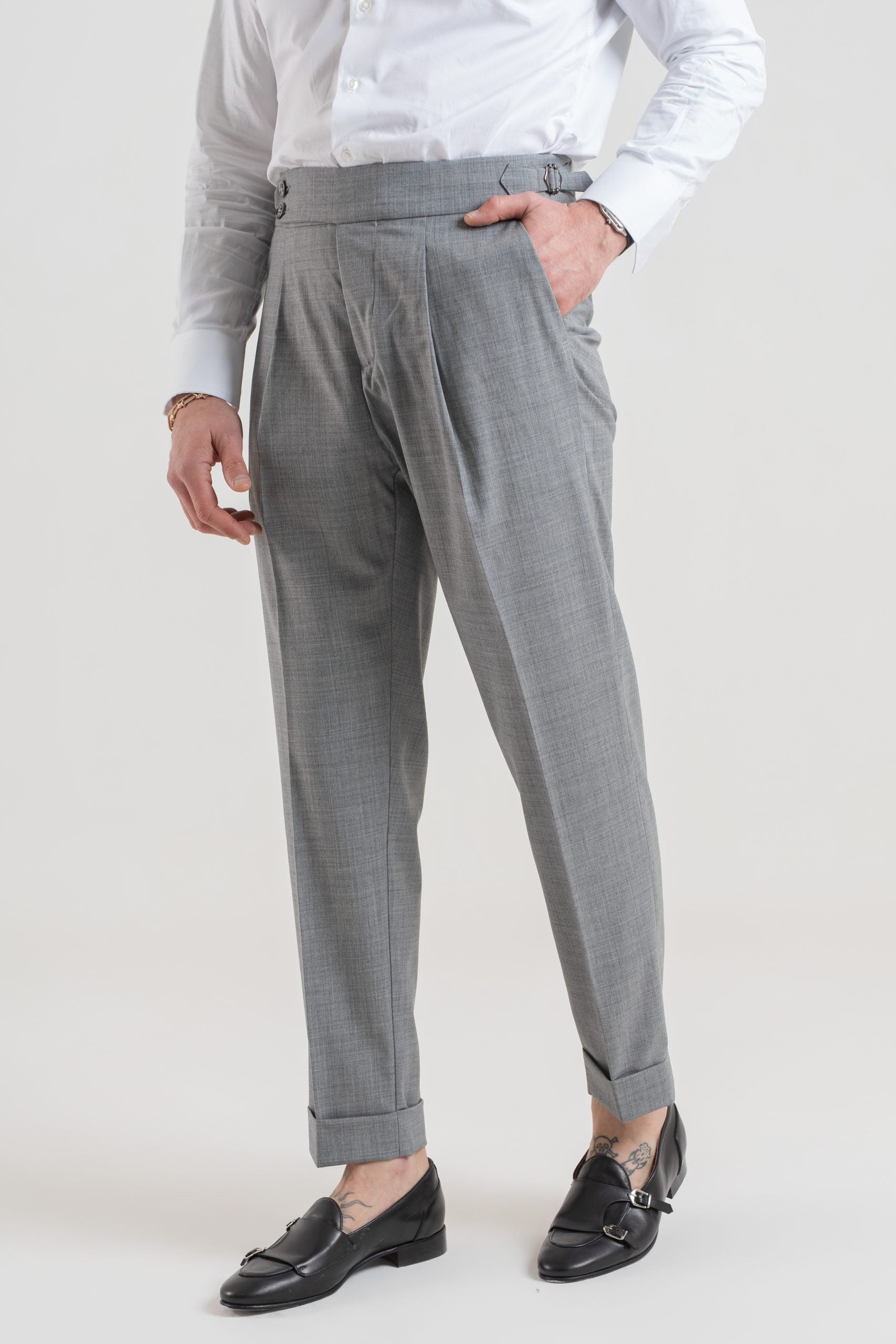 Abito Grigio Chiaro Wall Street