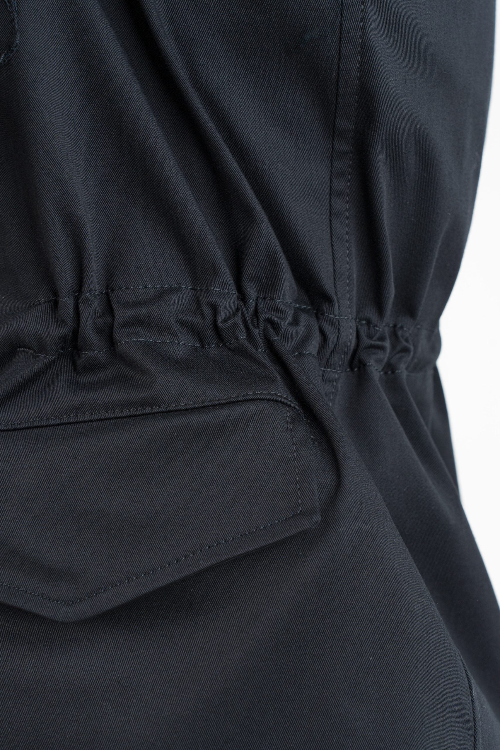 Field Jacket in Cotone Nero