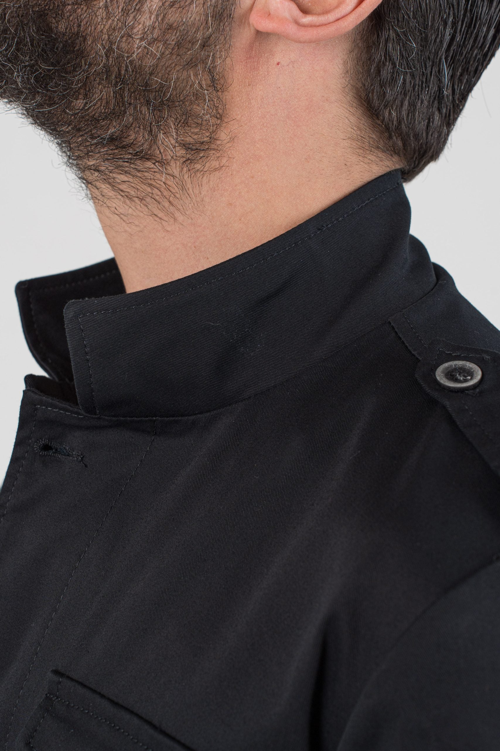 Field Jacket in Cotone Nero