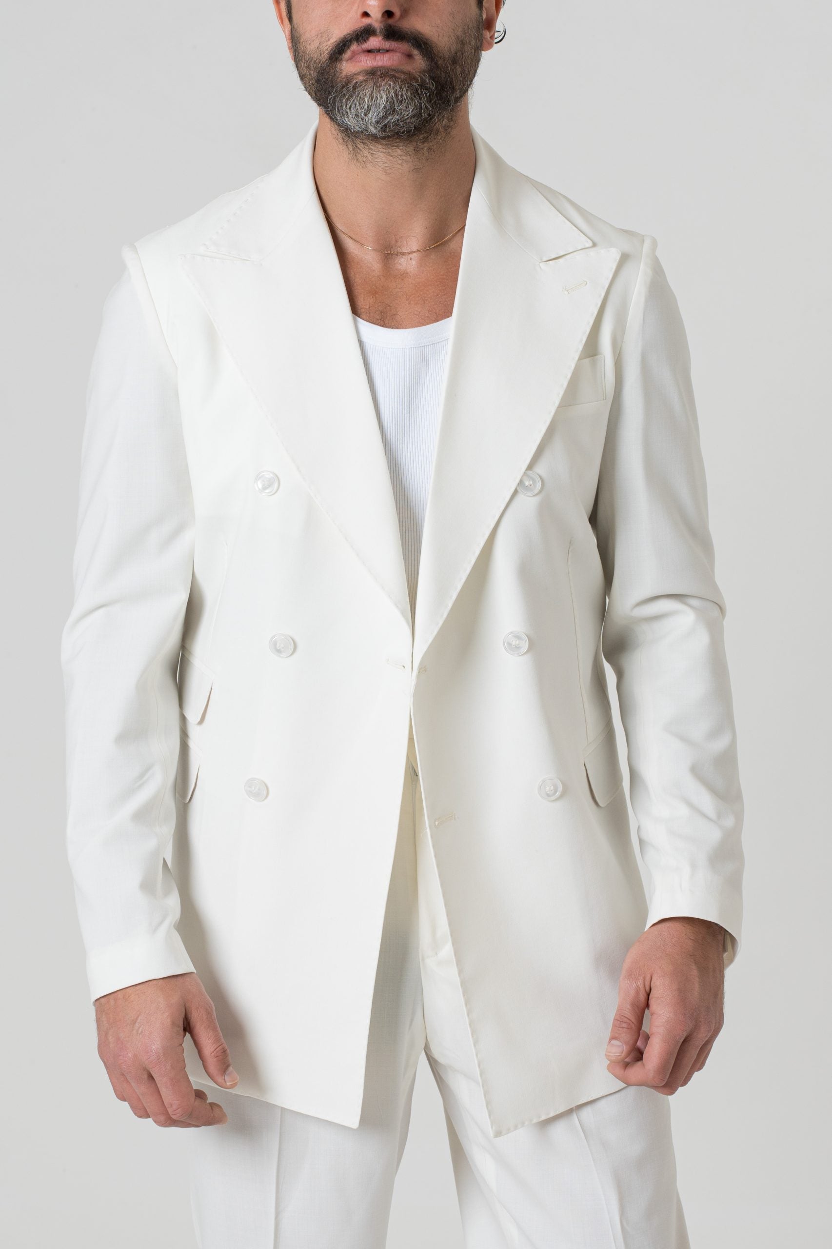 Giacca Socket Bianco Opaco Mykonos